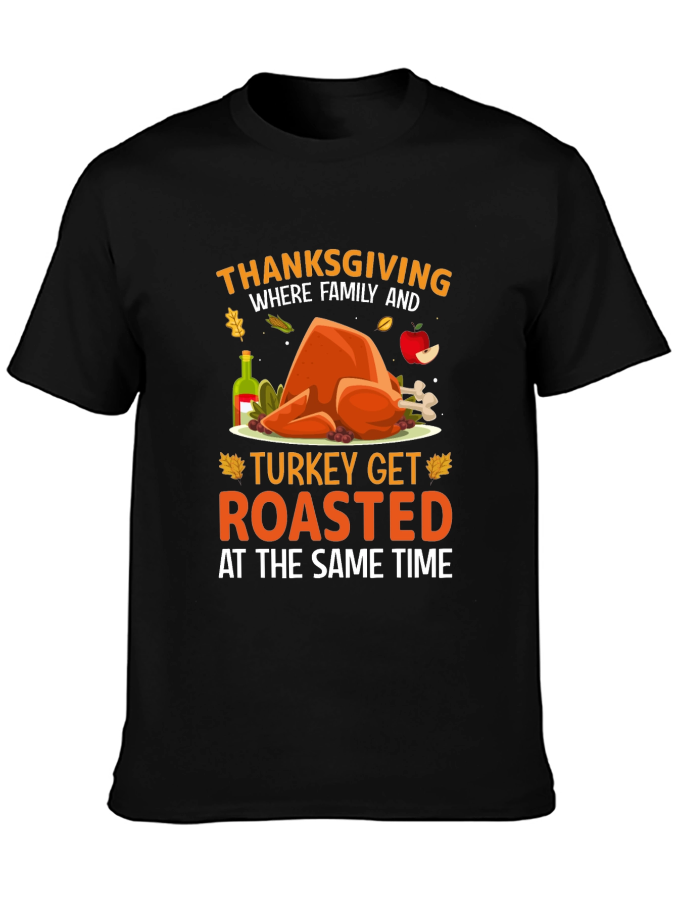 Thanksgiving Family Turkey Roast T-Shirt
