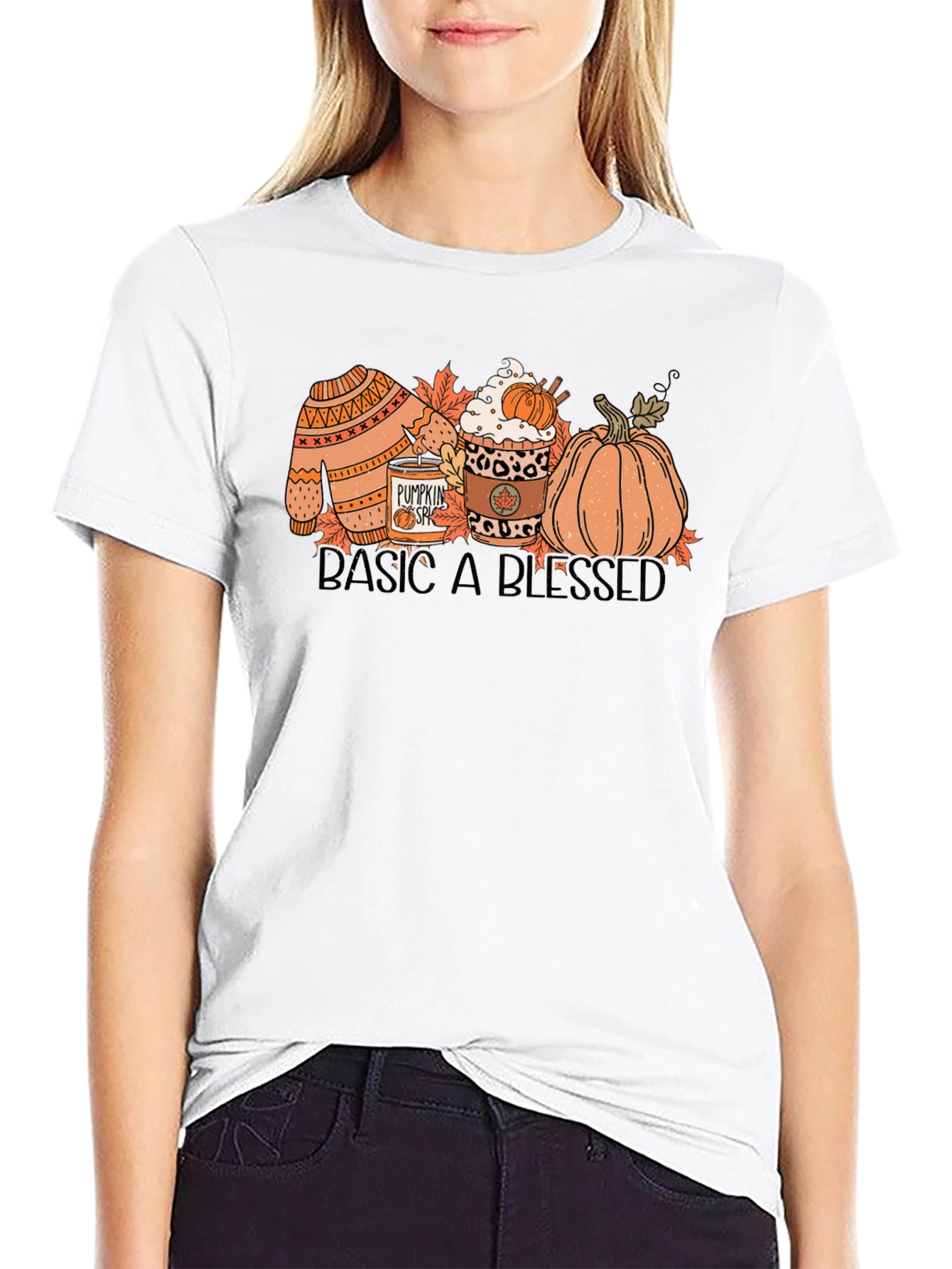 Basic and Blessed Fall T-Shirt