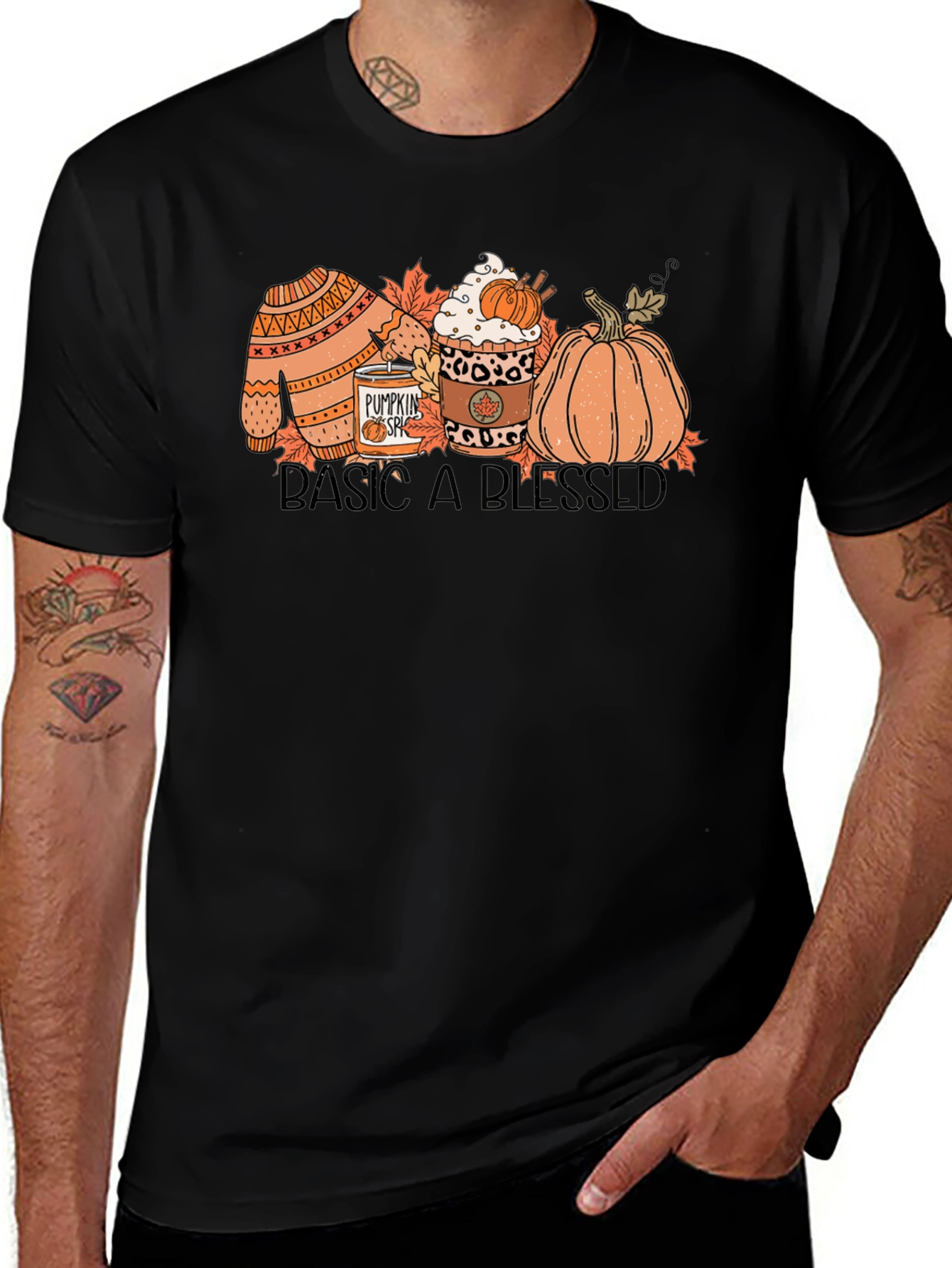 Basic and Blessed Fall T-Shirt