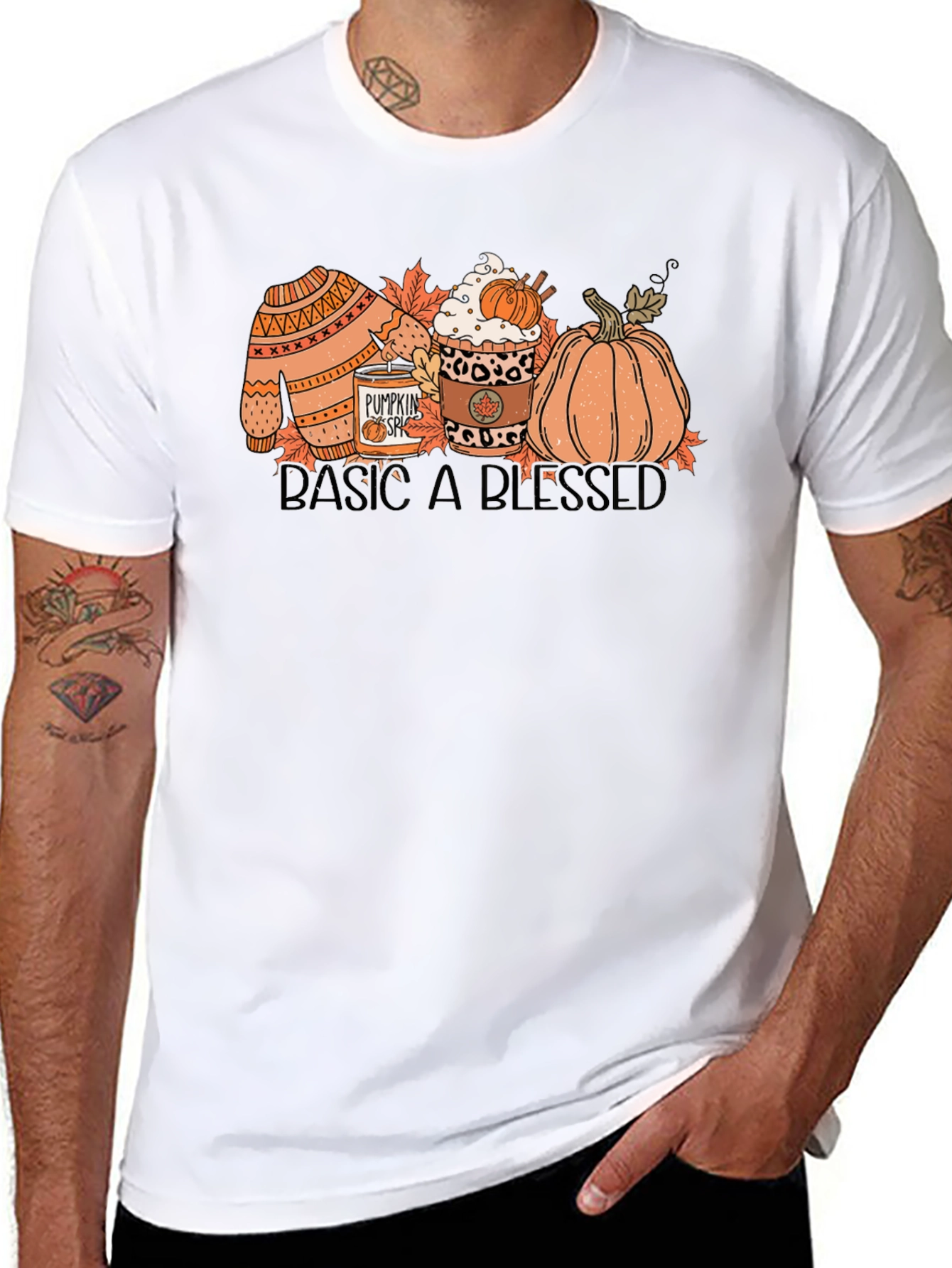 Basic and Blessed Fall T-Shirt