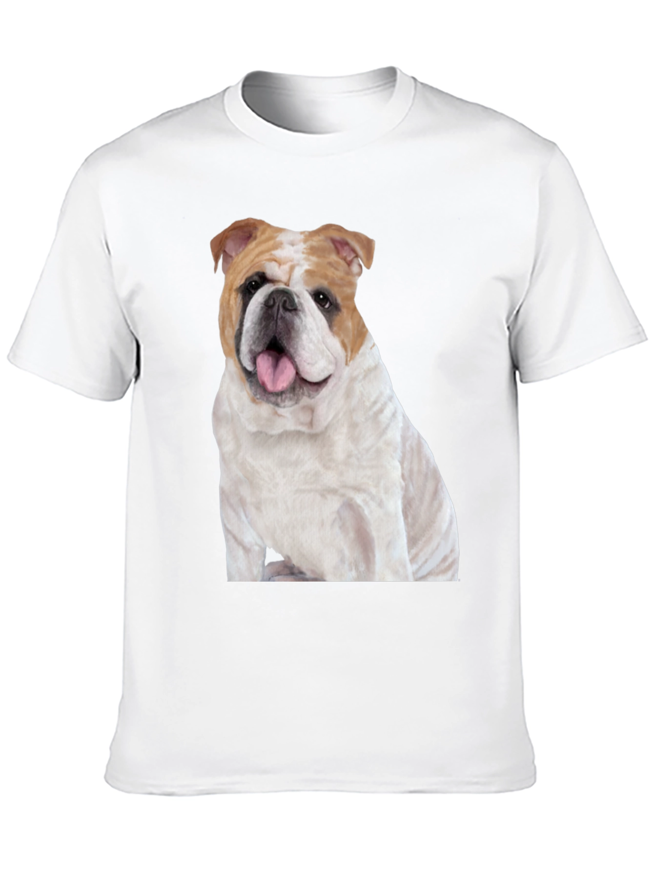 Bulldog Graphic T-Shirt - Mens Black Tee