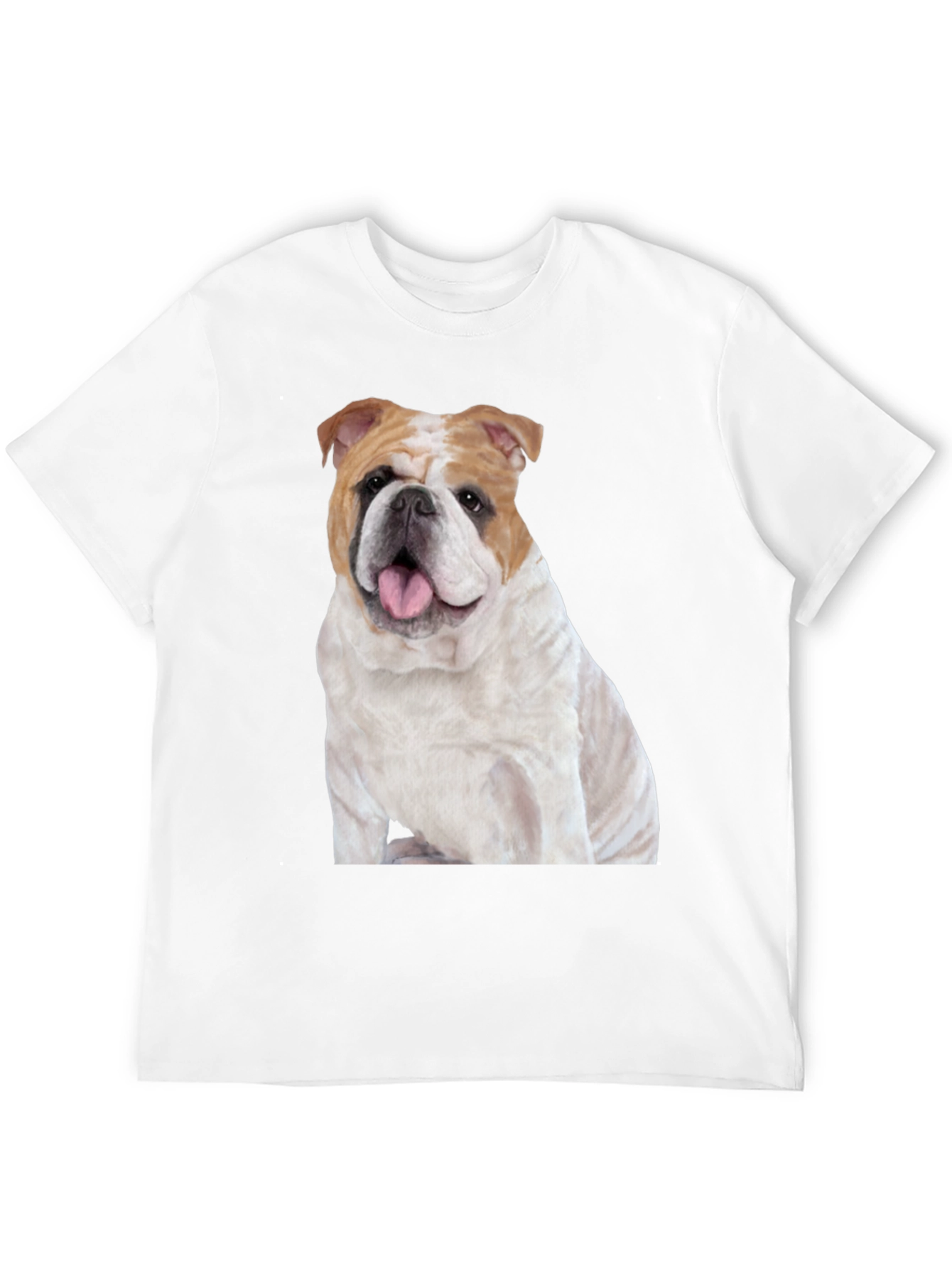 Bulldog Graphic T-Shirt - Mens Black Tee