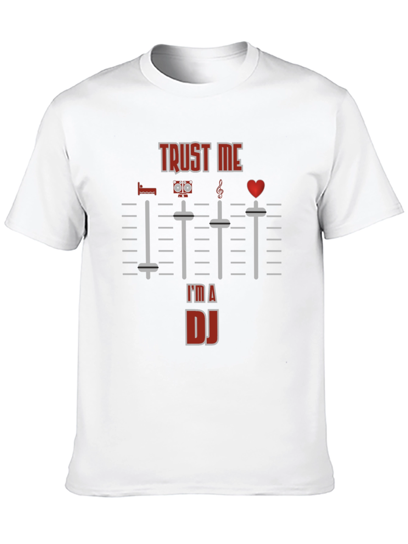 Trust Me Im A DJ Black T-Shirt