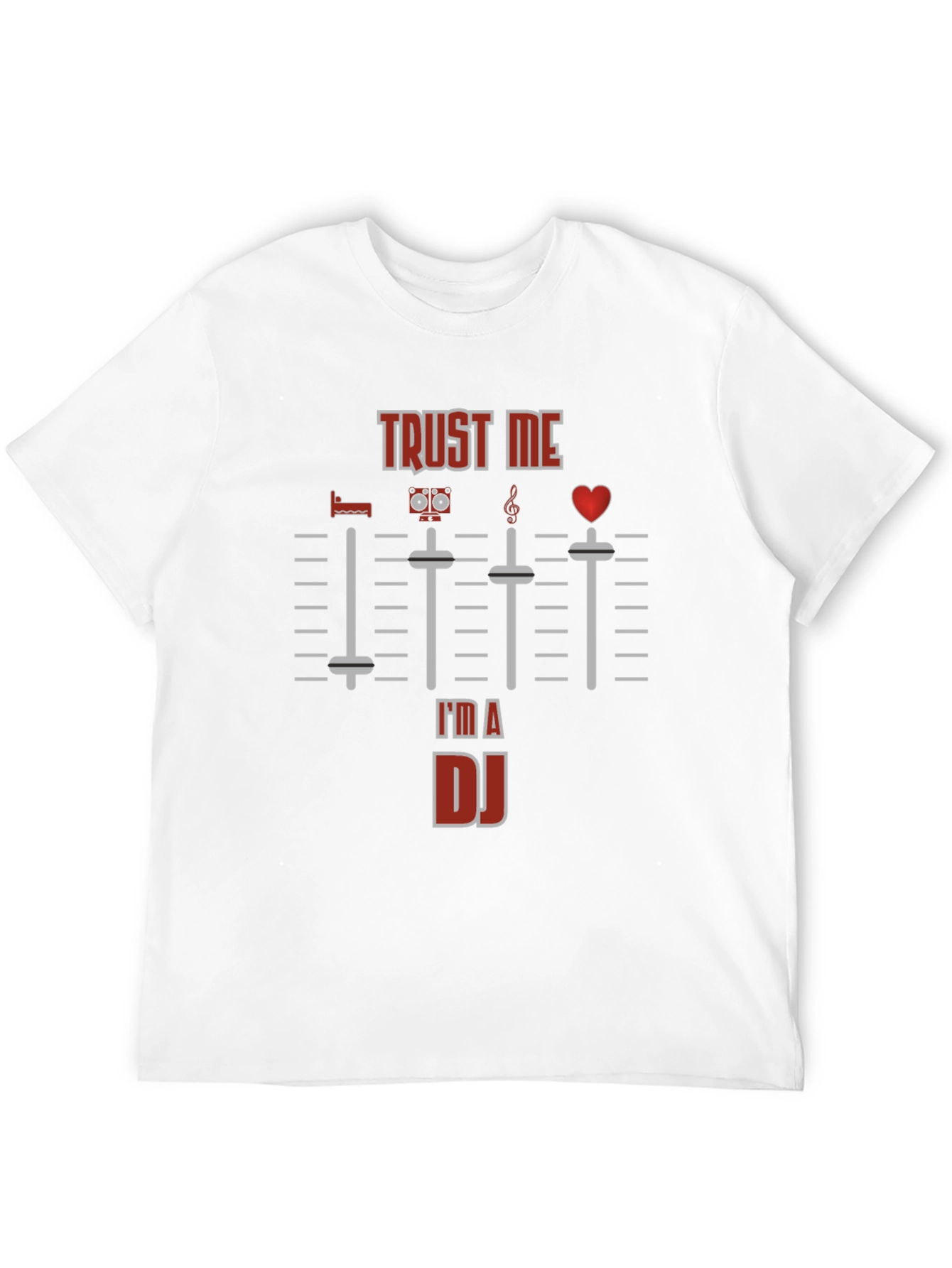 Trust Me Im A DJ Black T-Shirt