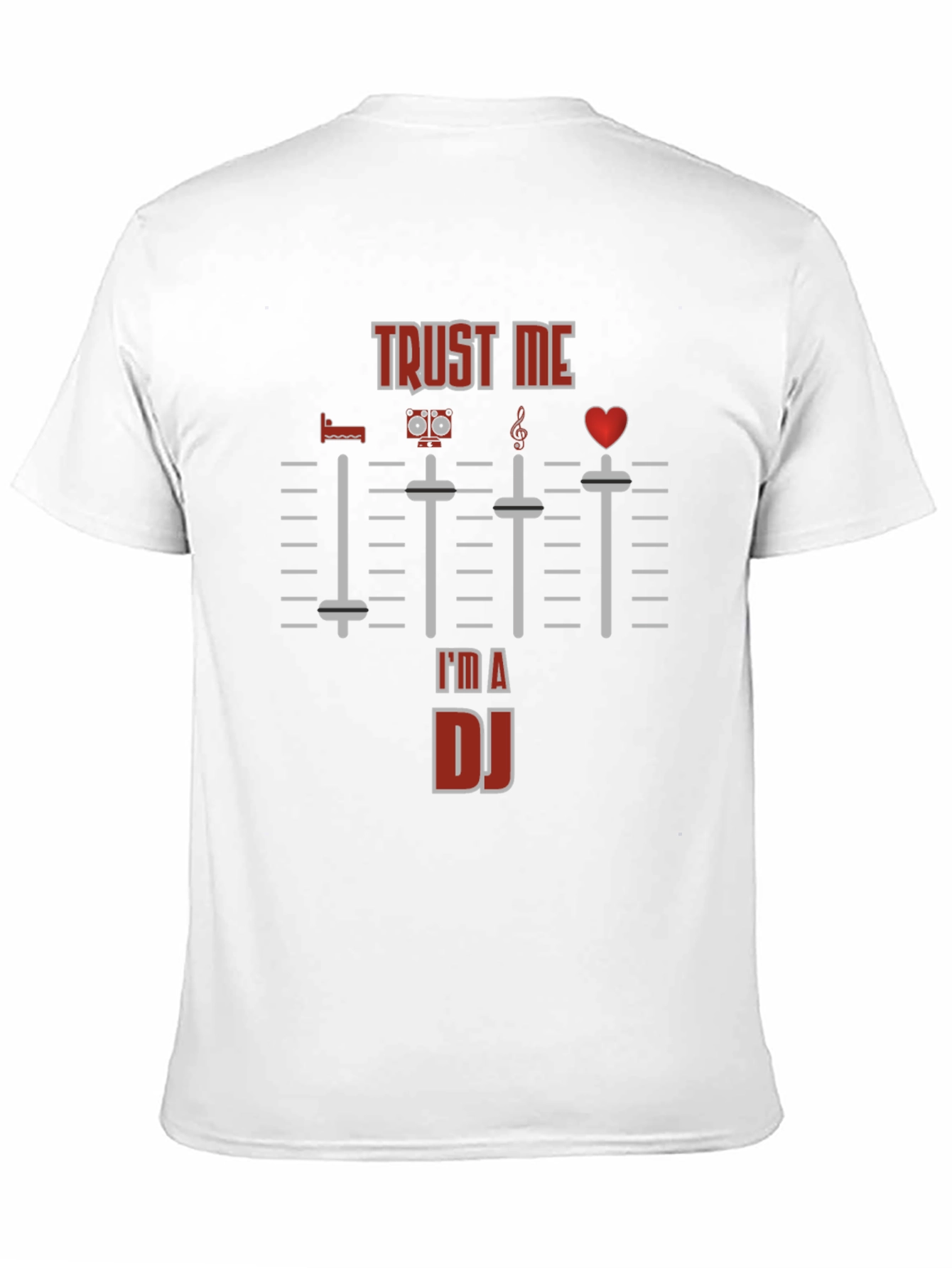 Trust Me Im A DJ Black T-Shirt