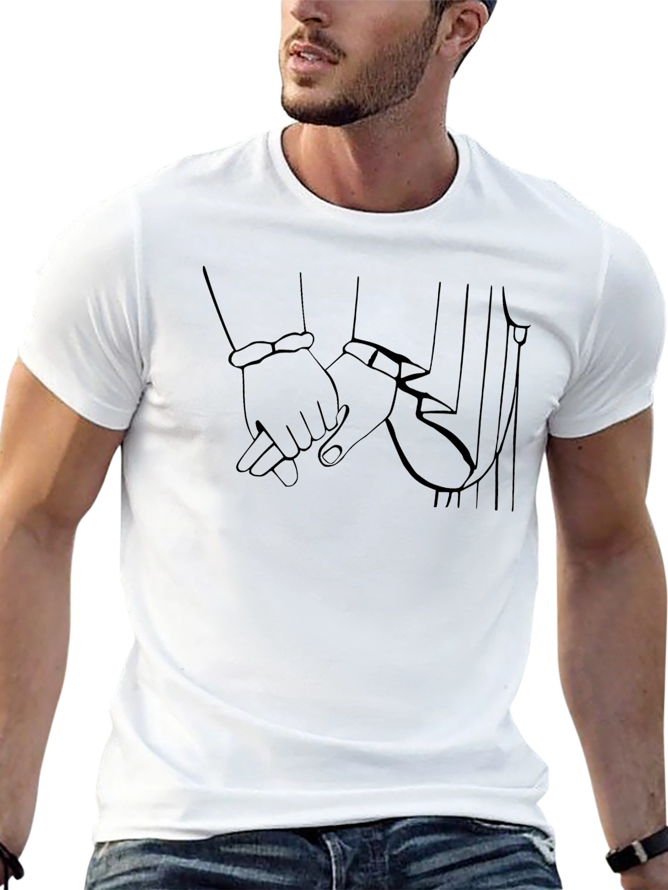 Puppet Master Graphic Tee - Black Cotton T-Shirt