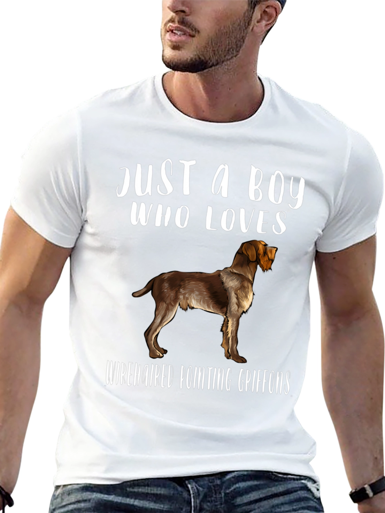 Wirehaired Pointing Griffons Dog Lover T-Shirt
