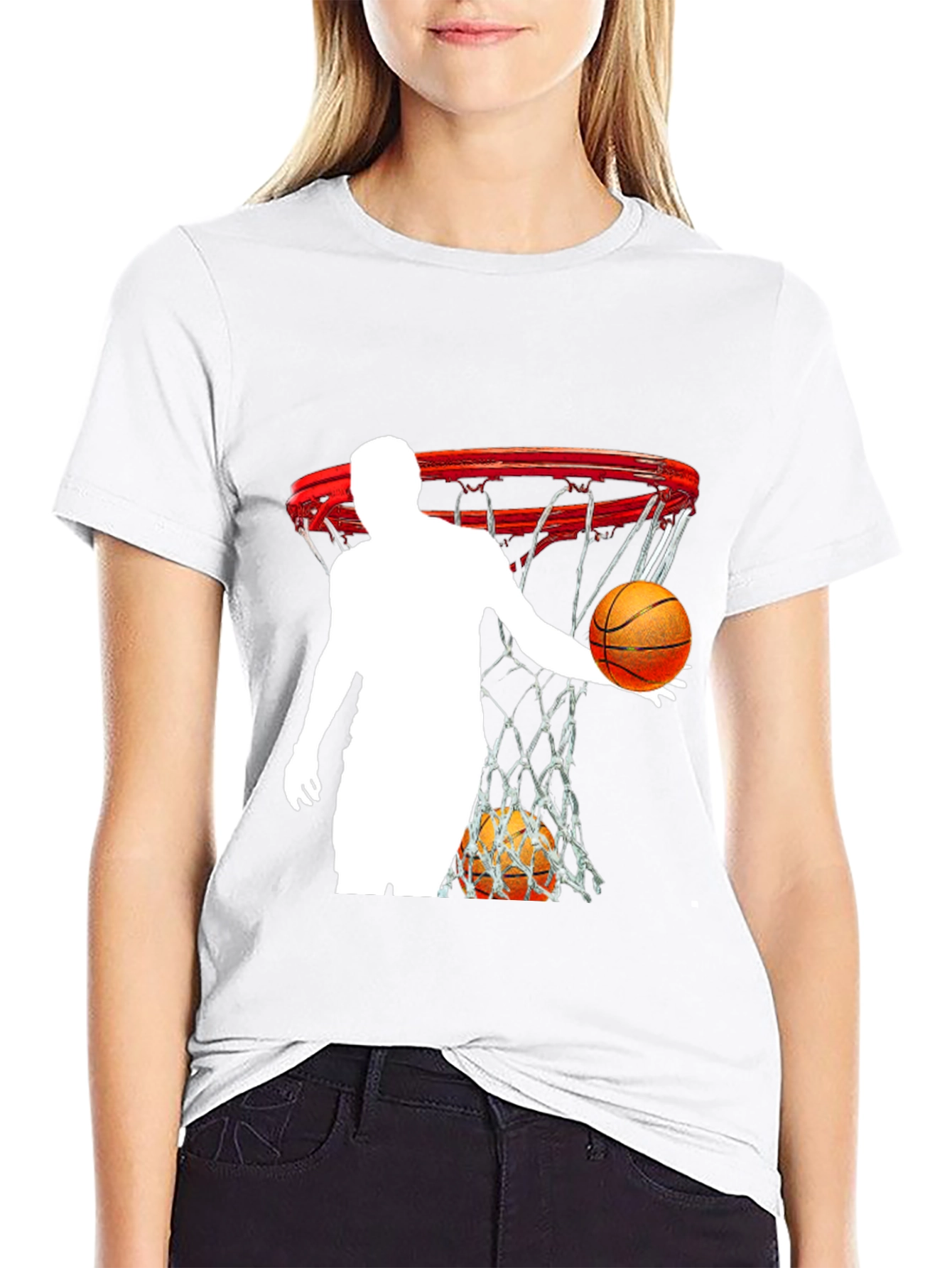 Basketball Player Graphic Tee