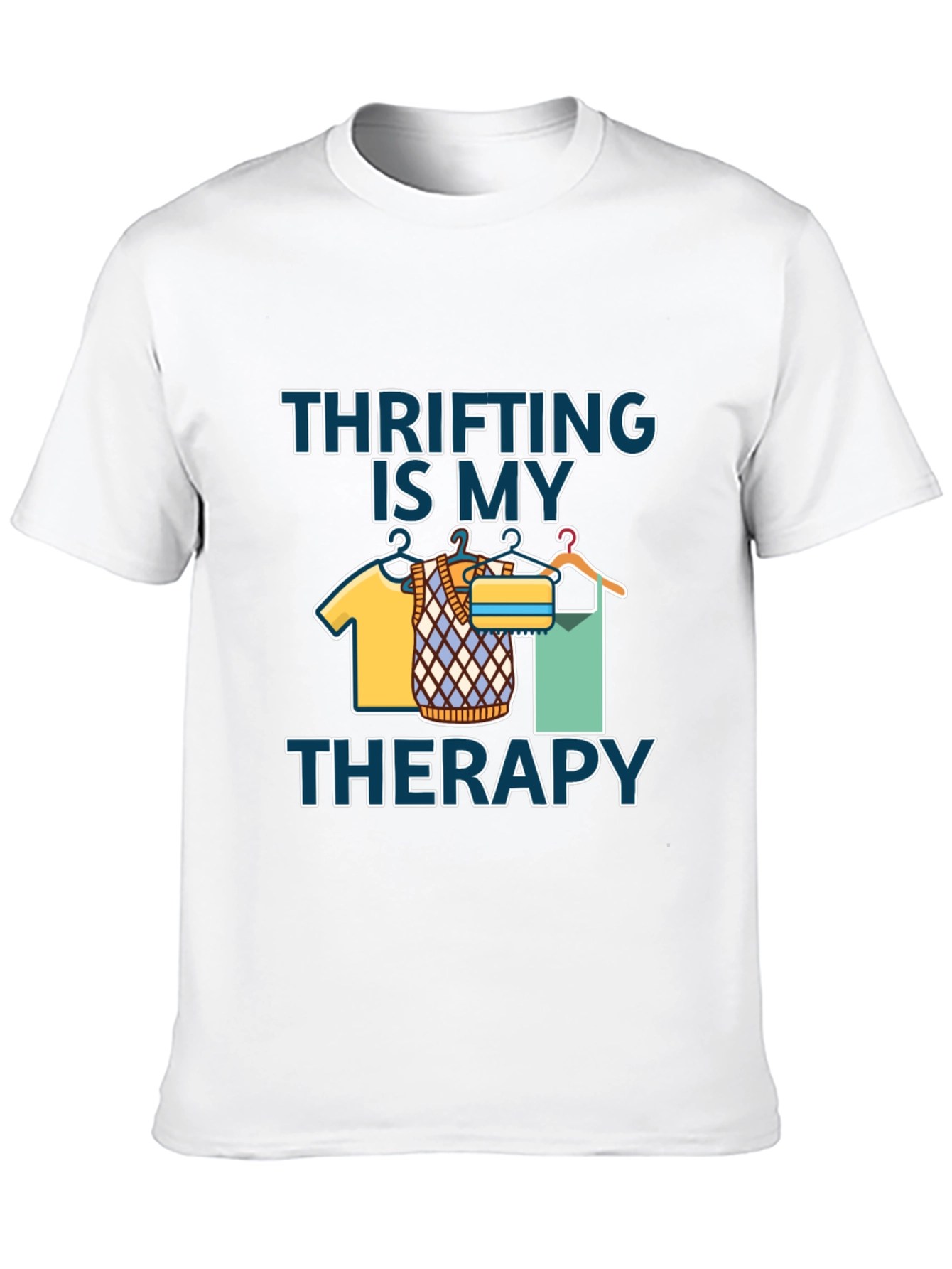 Thrifting Is My Therapy Graphic T-Shirt
