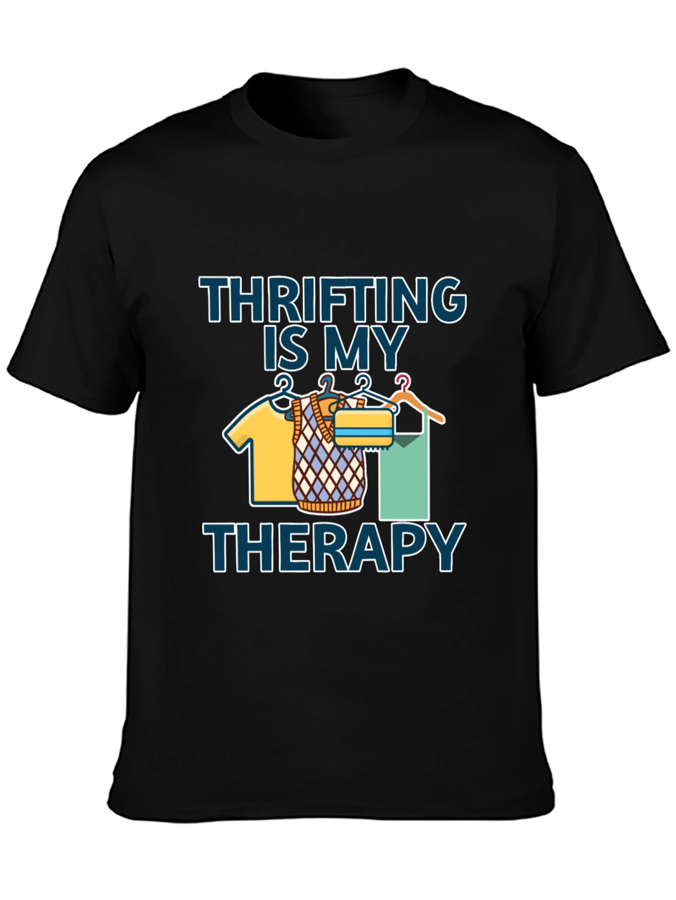 Thrifting Is My Therapy Graphic T-Shirt