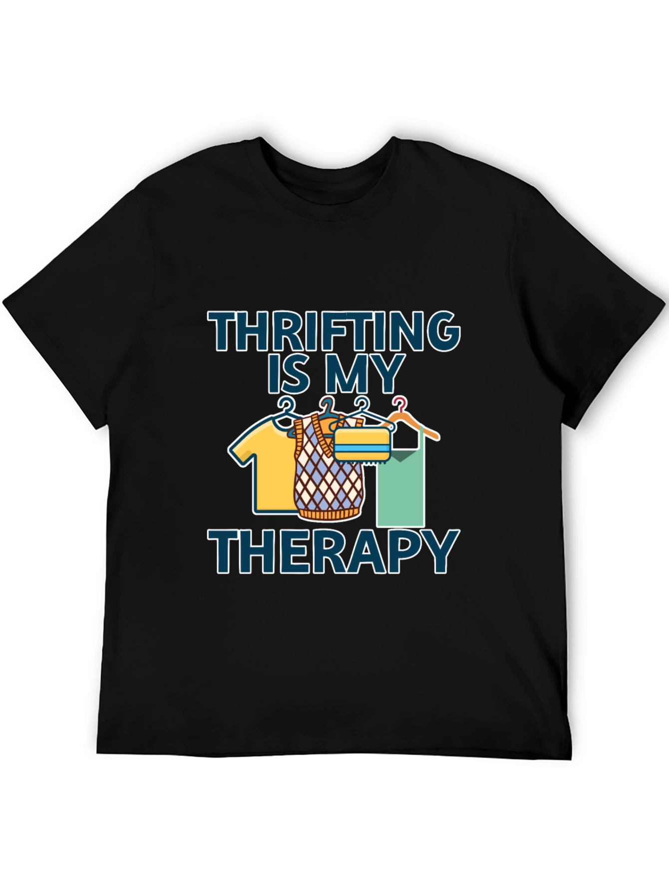 Thrifting Is My Therapy Graphic T-Shirt