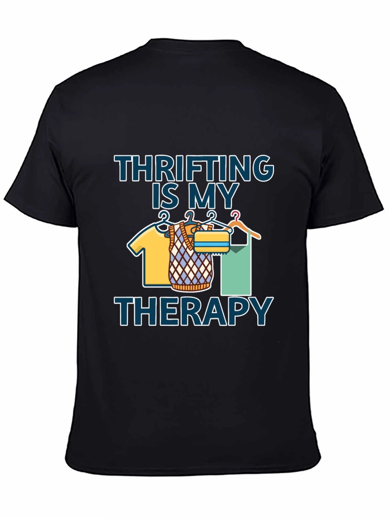 Thrifting Is My Therapy Graphic T-Shirt