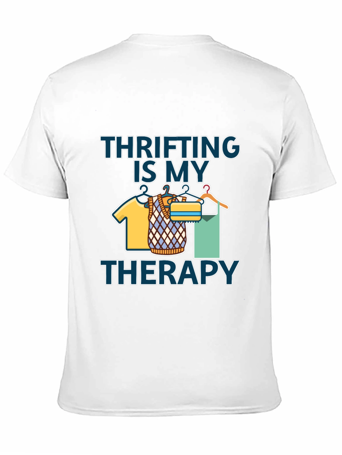 Thrifting Is My Therapy Graphic T-Shirt