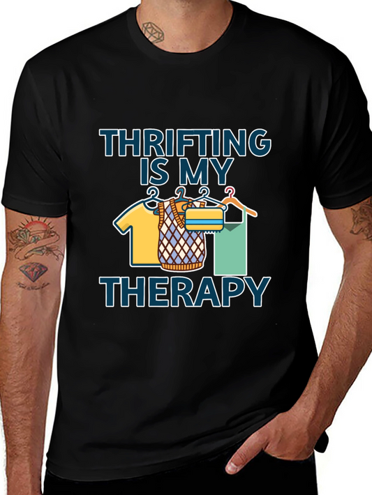 Thrifting Is My Therapy Graphic T-Shirt