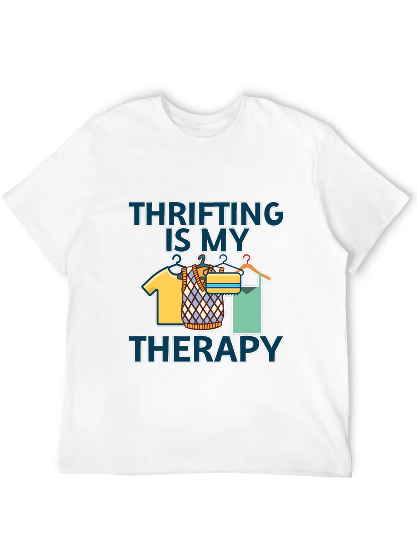 Thrifting Is My Therapy Graphic T-Shirt
