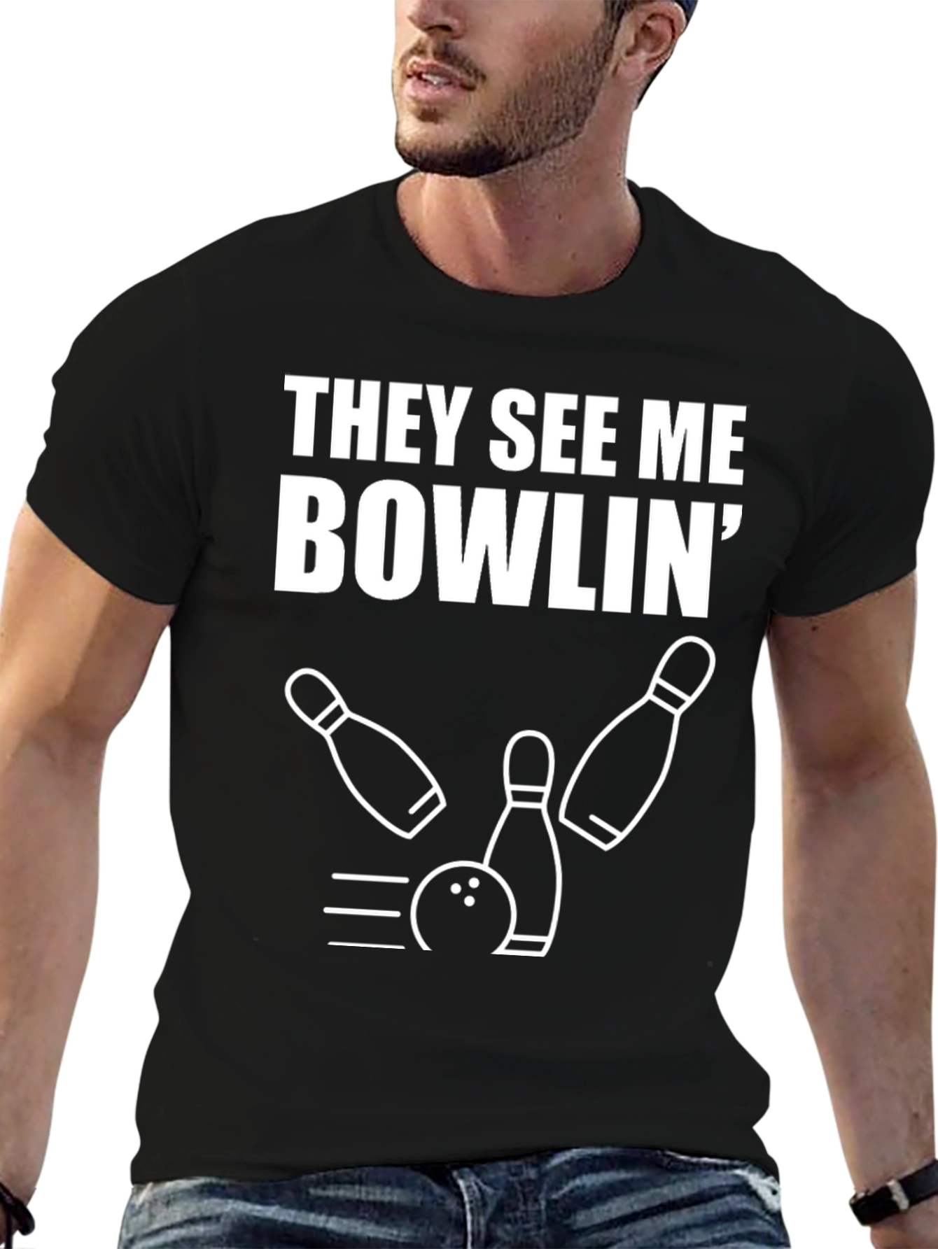 They See Me Bowlin Graphic Tee