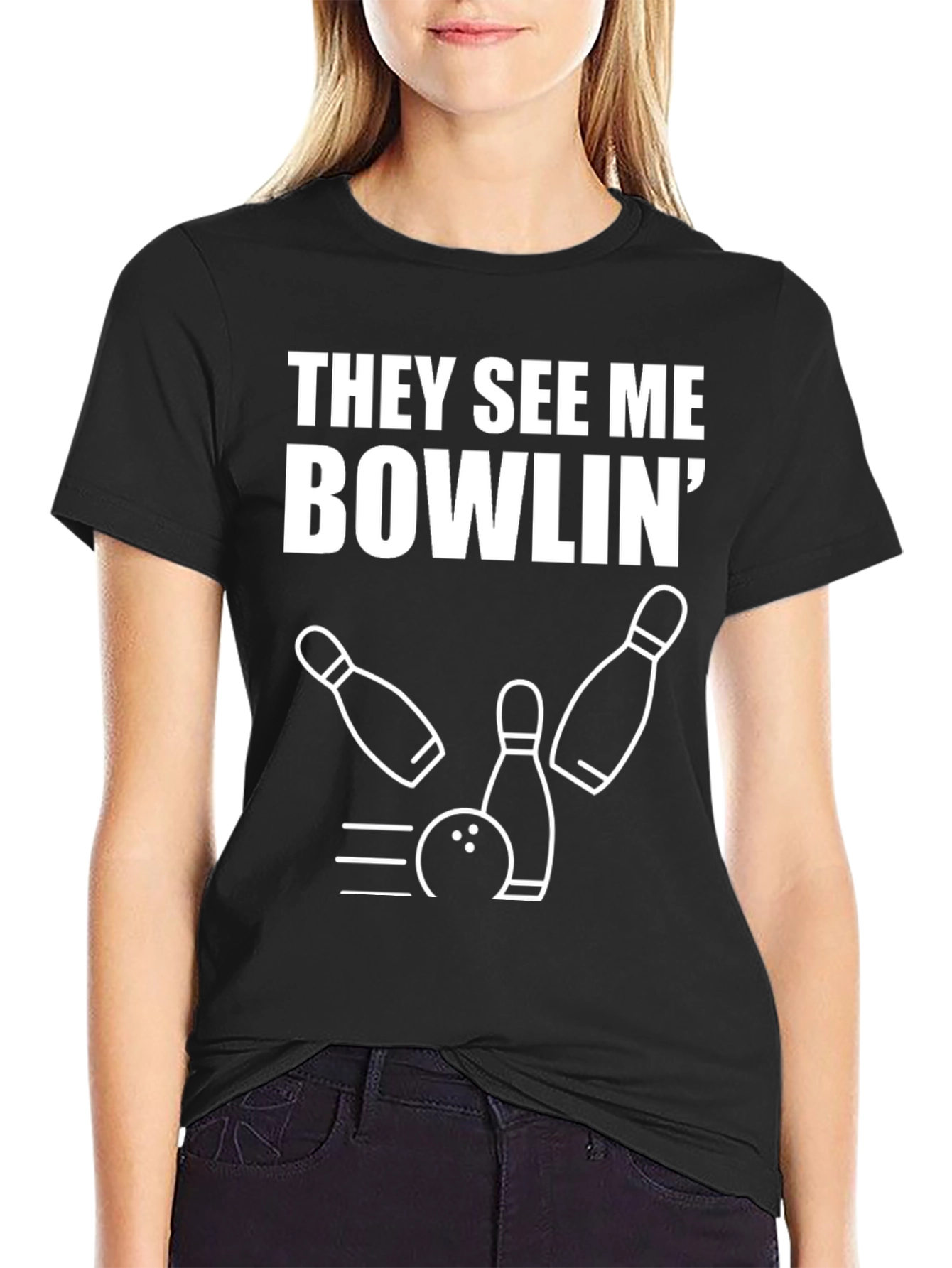 They See Me Bowlin Graphic Tee
