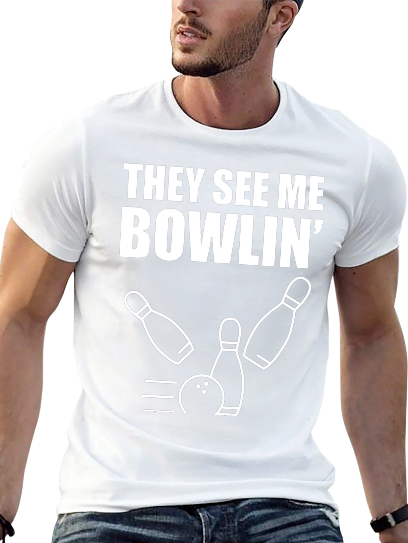 They See Me Bowlin Graphic Tee