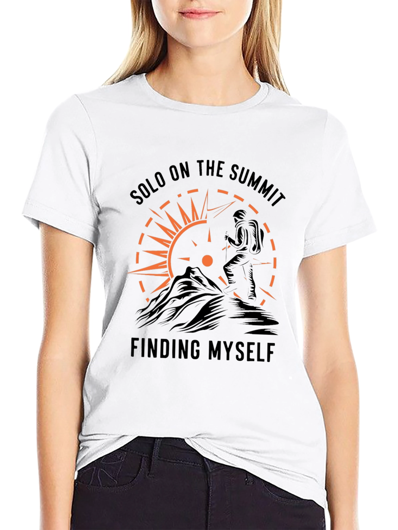 Solo Summit T-Shirt: Adventure Awaits