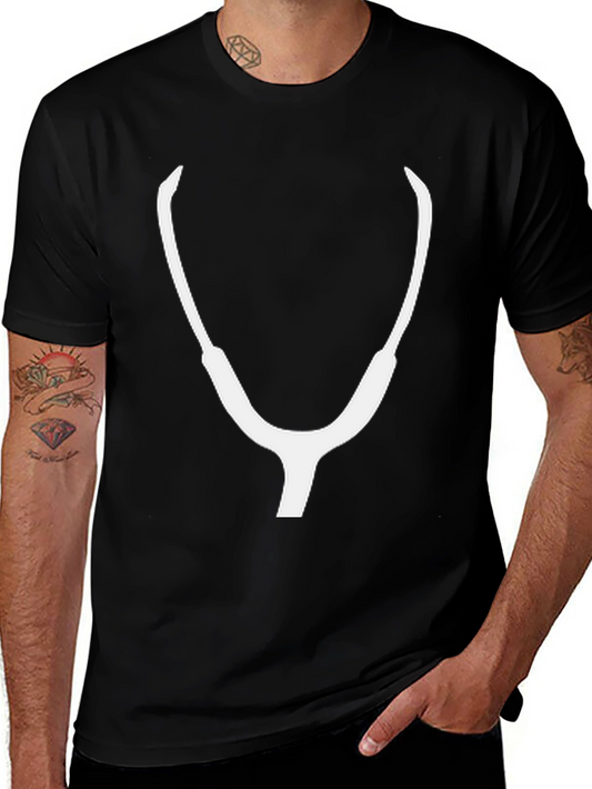 Stethoscope Graphic Tee - Medical Professional Inspired T-Shirt