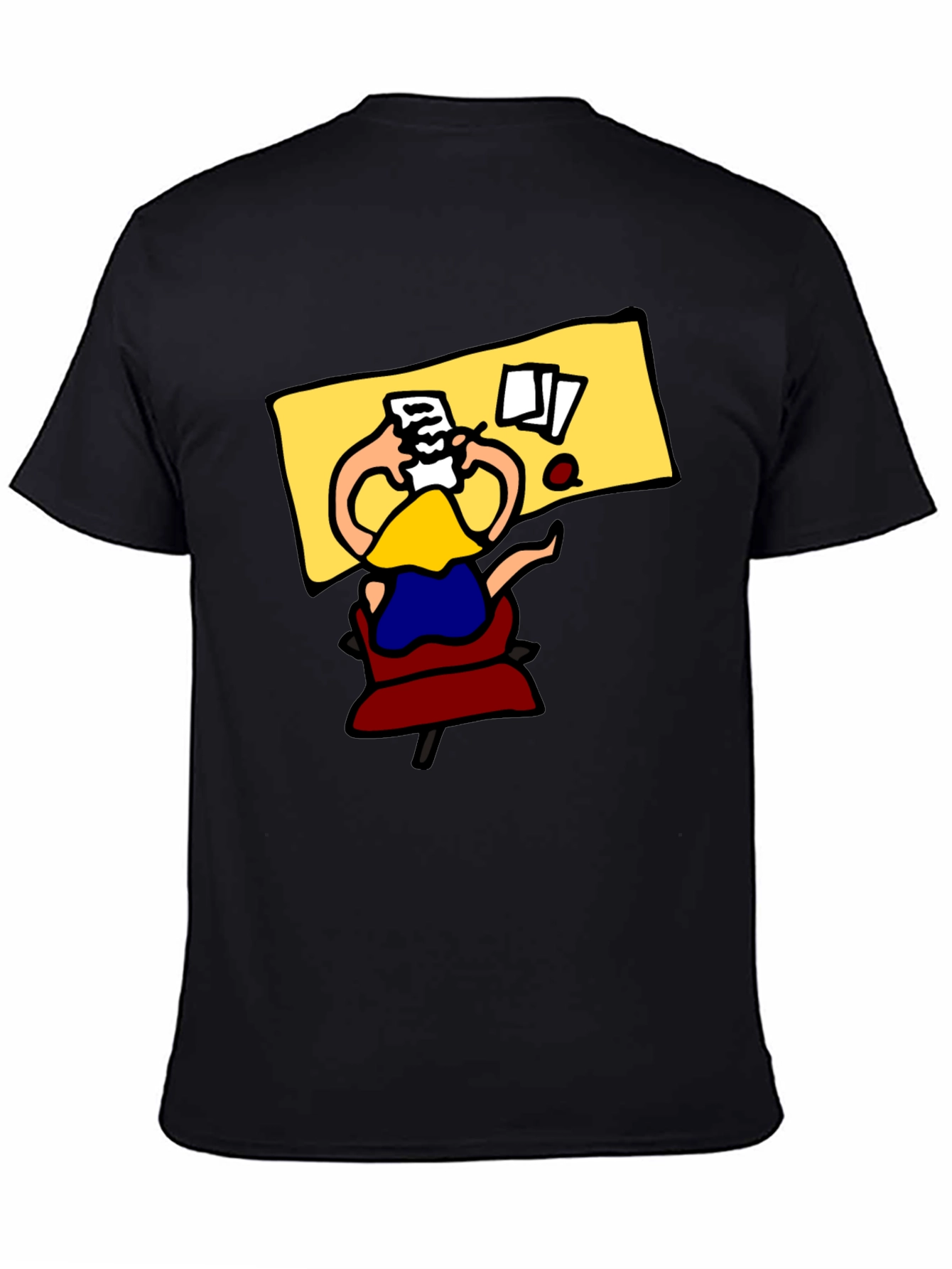 Cartoon Desk T-Shirt