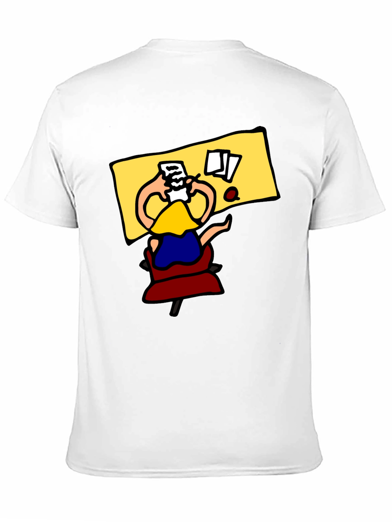 Cartoon Desk T-Shirt