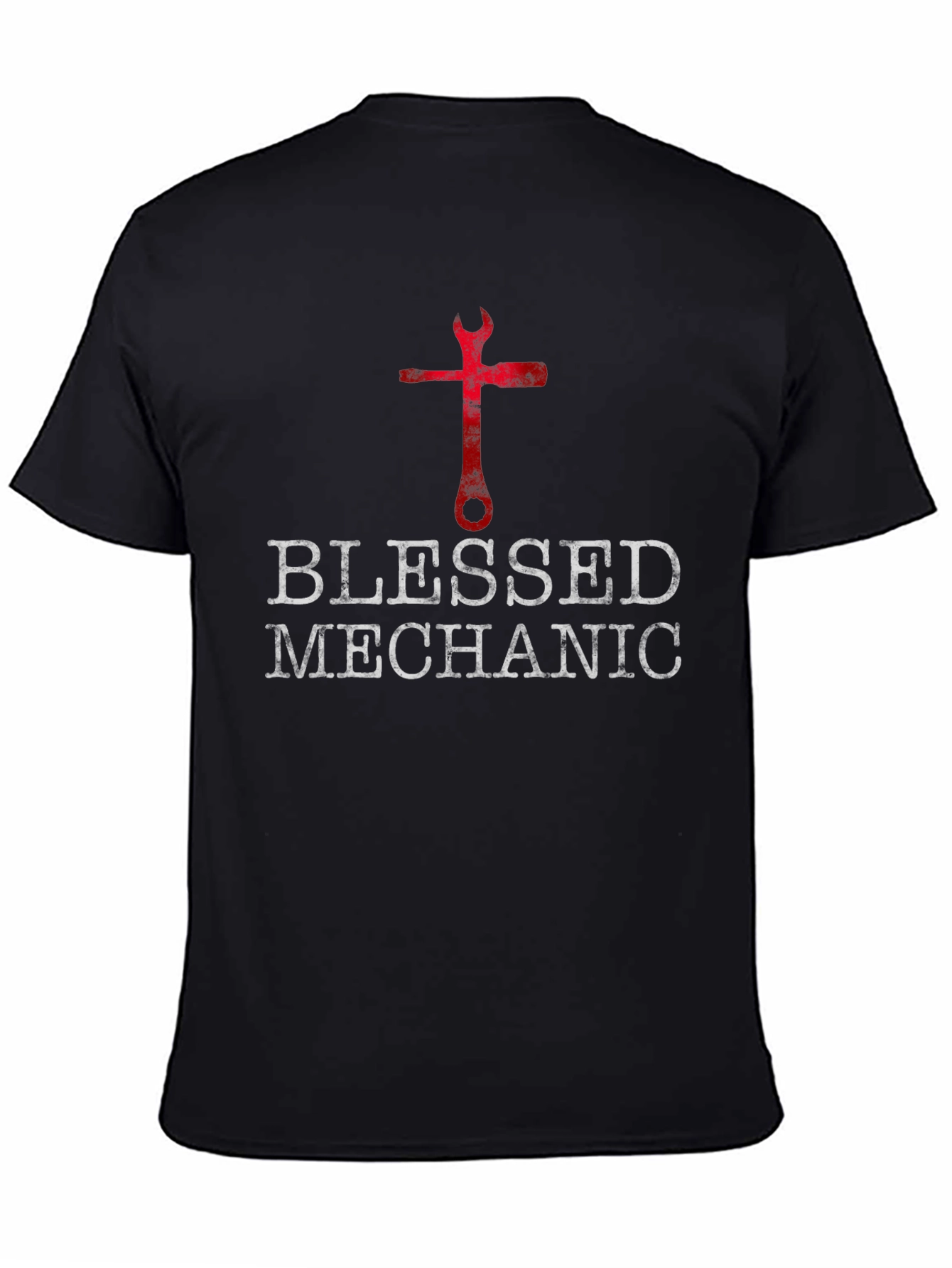 Blessed Mechanic T-Shirt - Christian Auto Repair