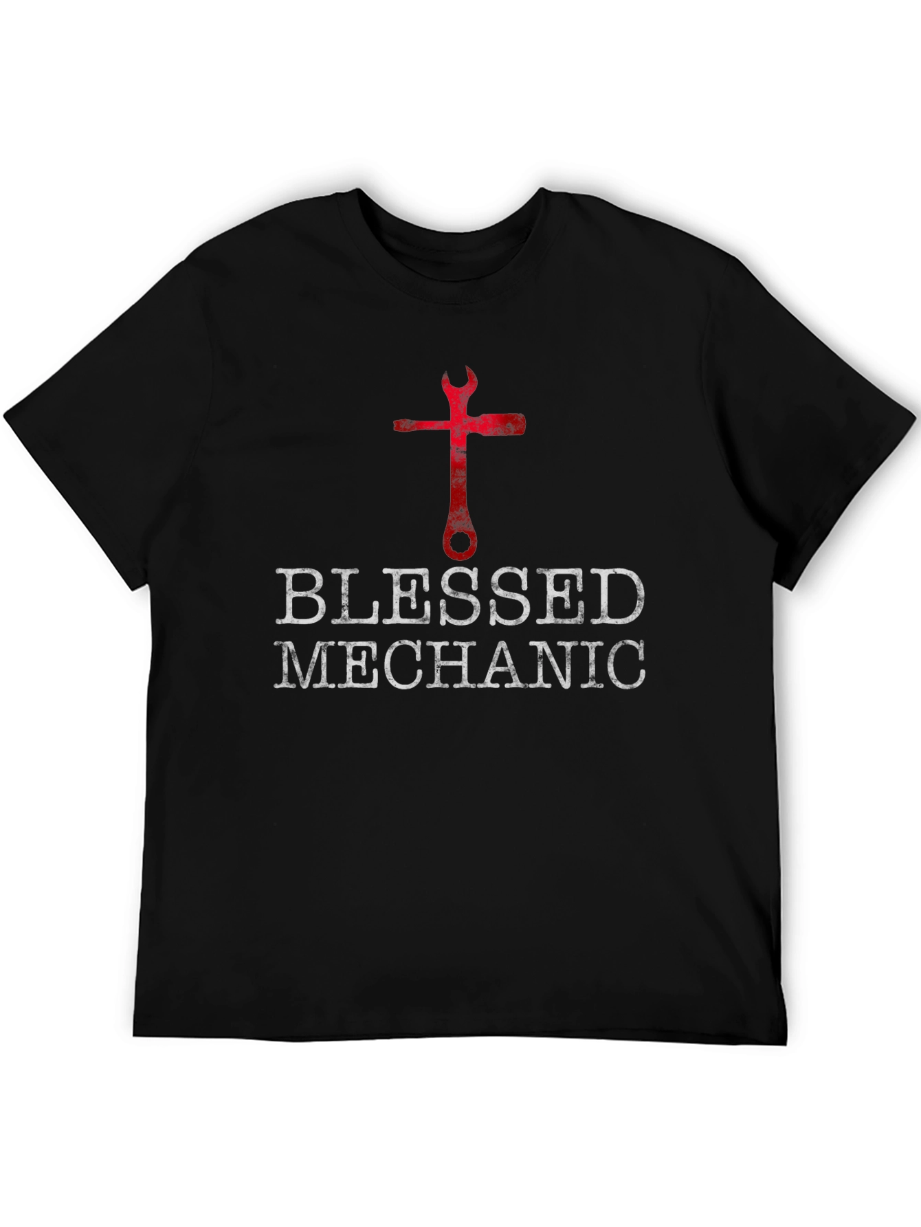 Blessed Mechanic T-Shirt - Christian Auto Repair