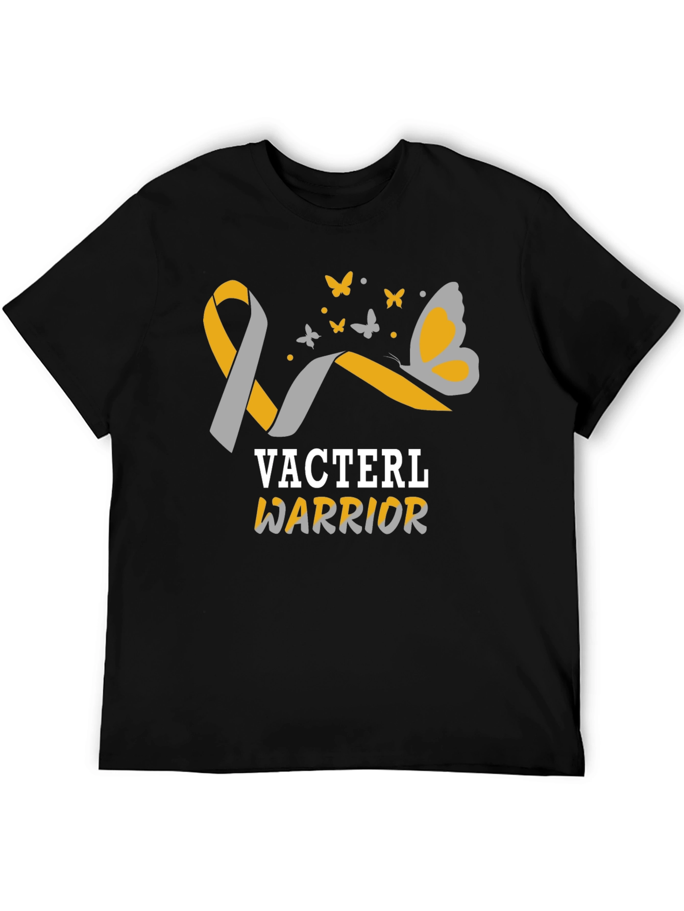VASTERL Warrior Ribbon Butterfly T-Shirt