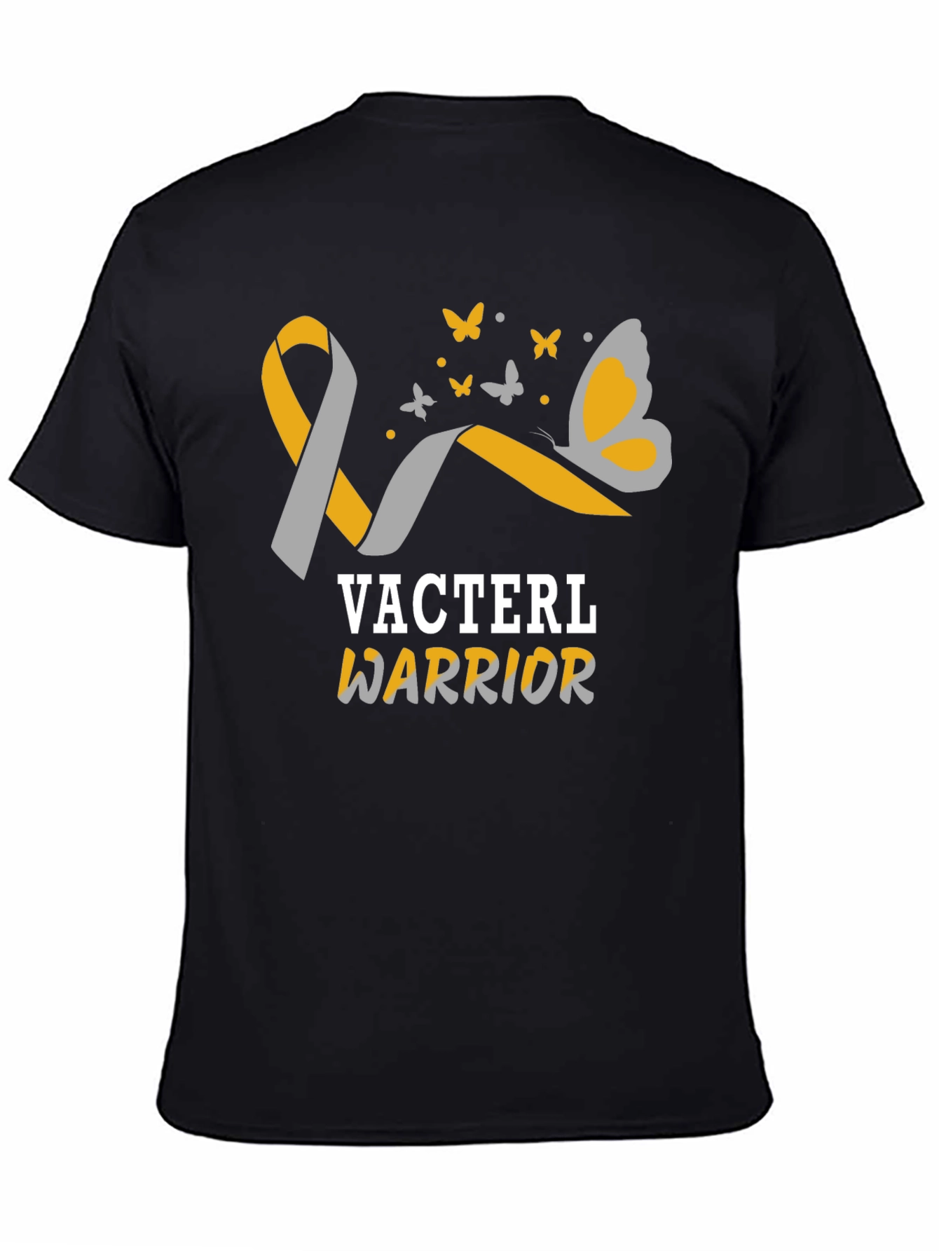 VASTERL Warrior Ribbon Butterfly T-Shirt