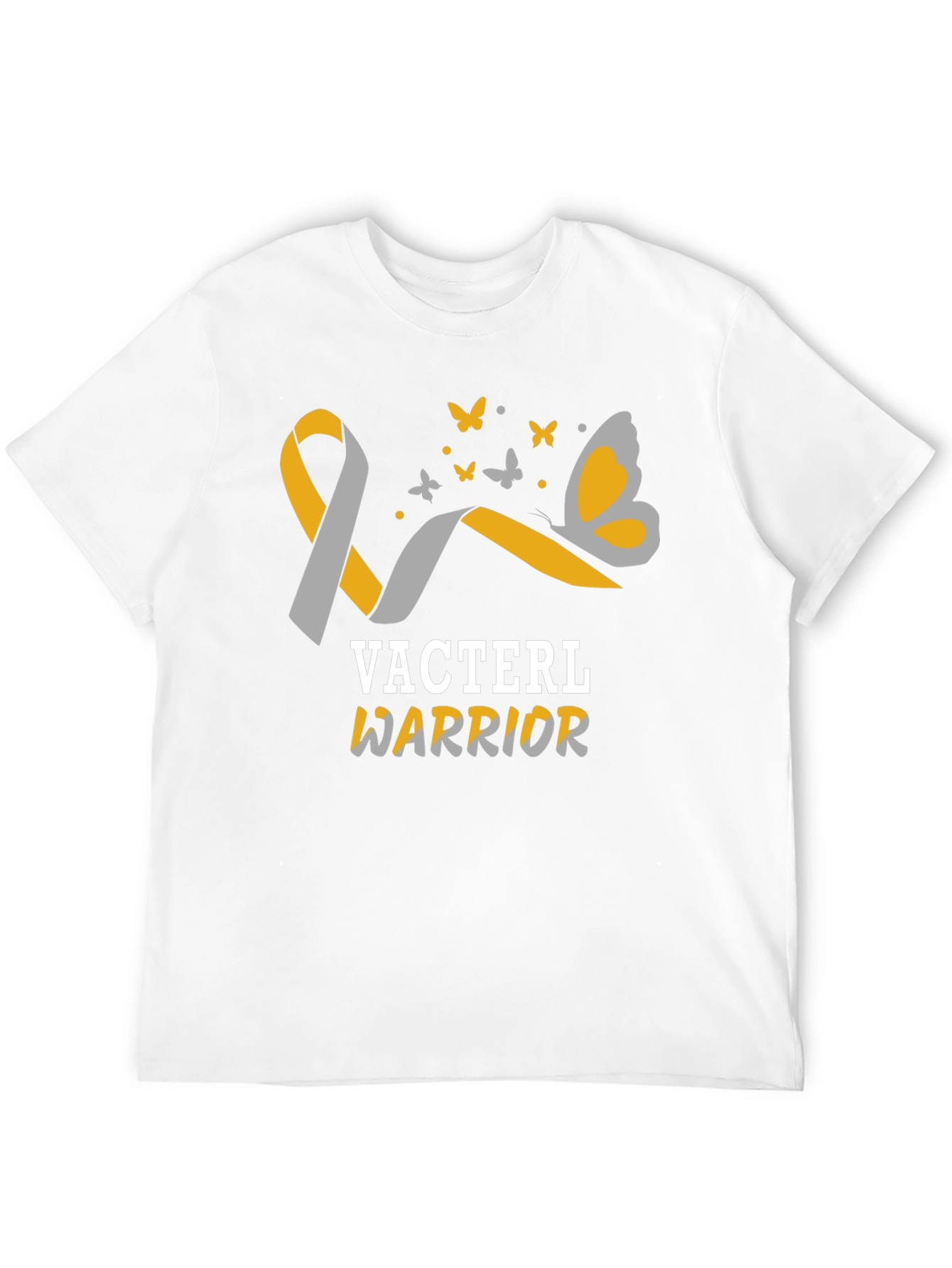 VASTERL Warrior Ribbon Butterfly T-Shirt
