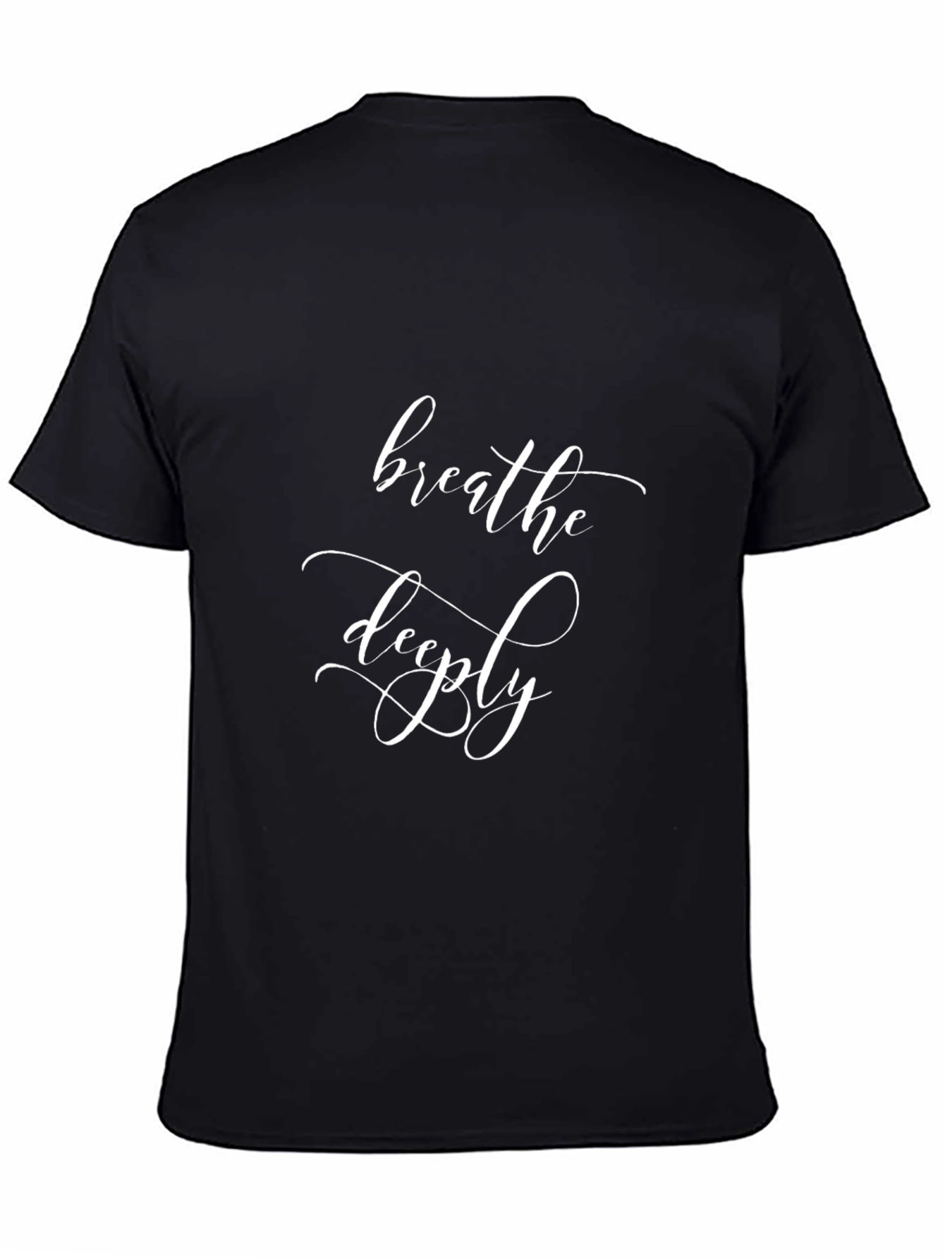 Breathe Deeply Graphic T-Shirt - Relax & Unwind