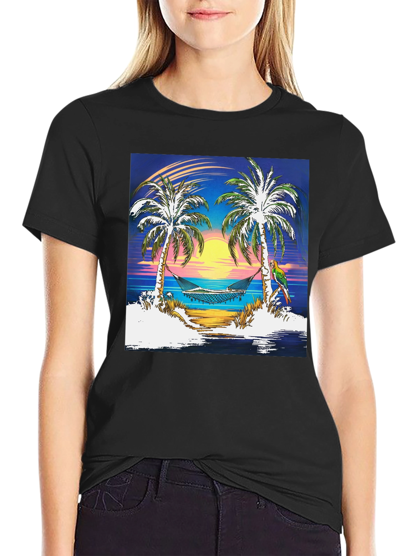 Tropical Island Hammock T-Shirt