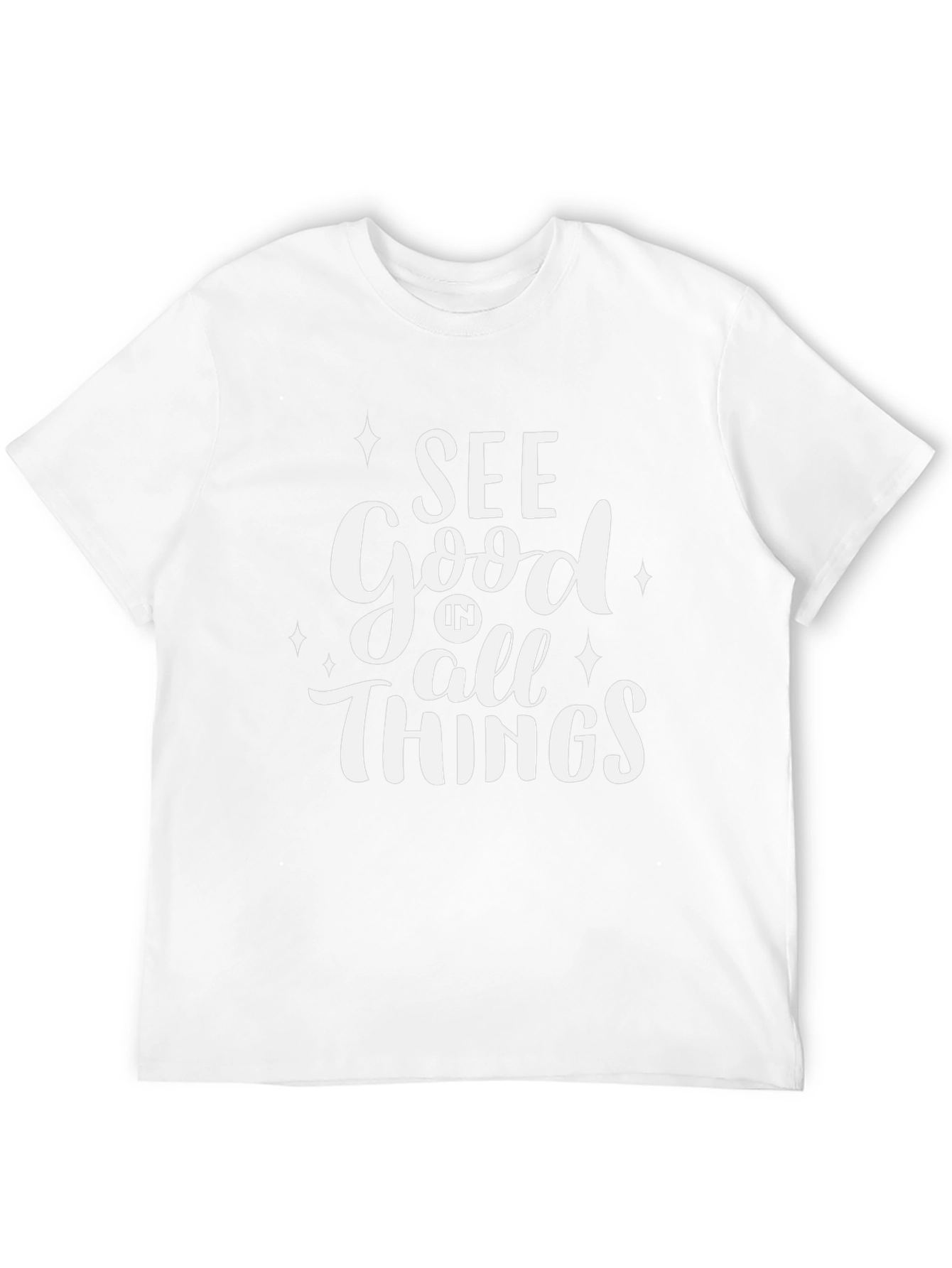 See Good in All Things Black T-Shirt
