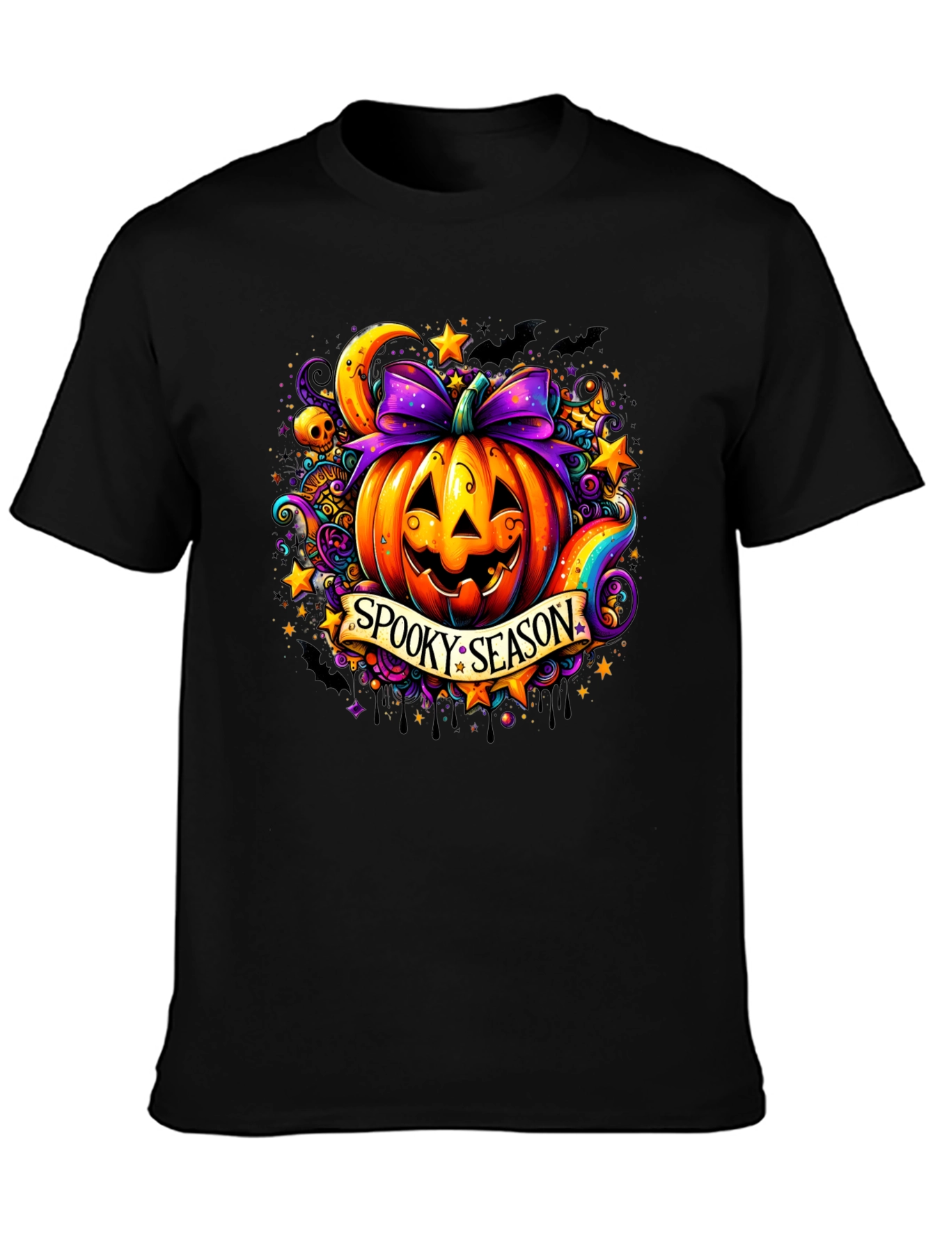 Spooky Season Pumpkin Graphic Tee