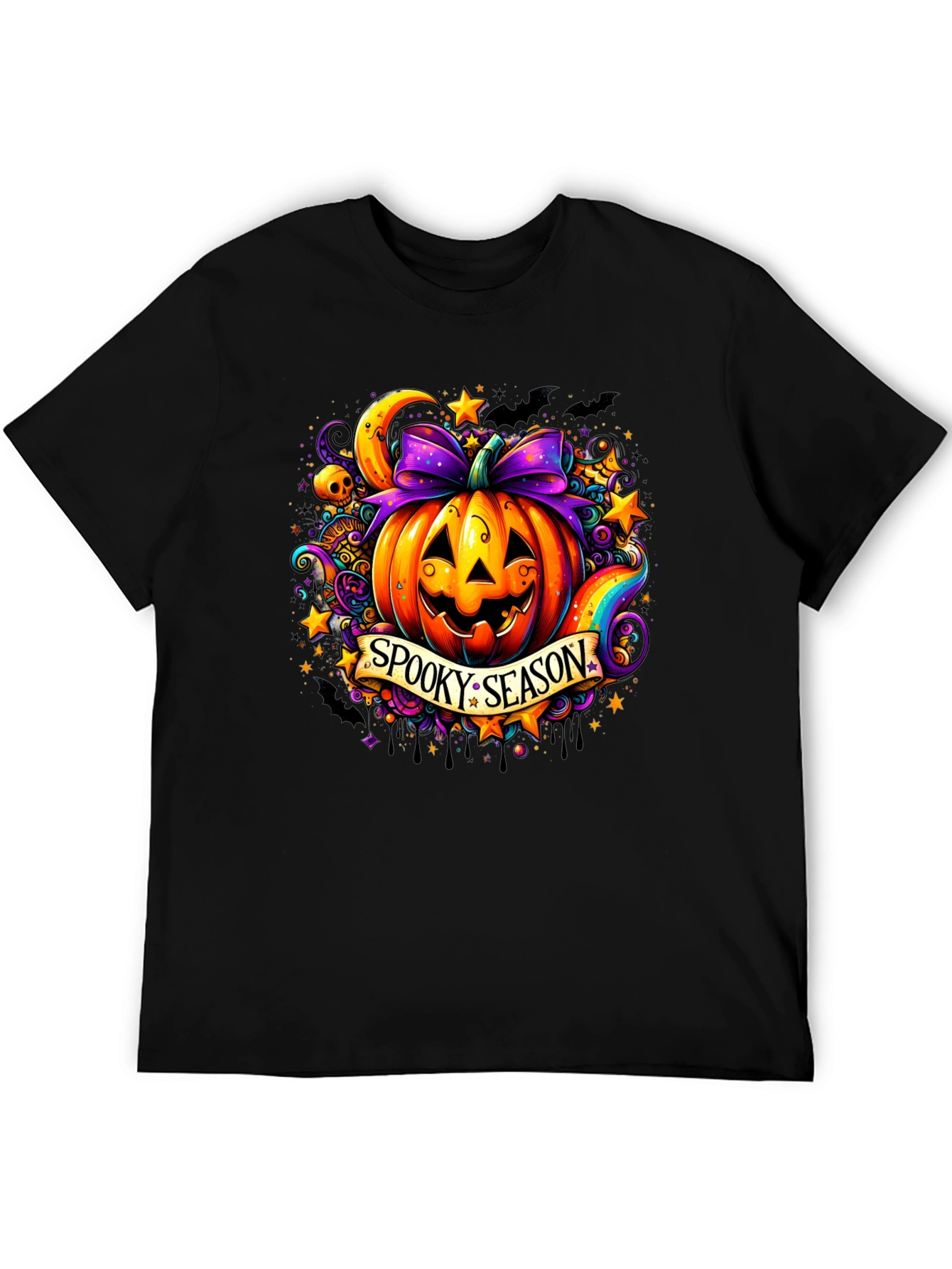 Spooky Season Pumpkin Graphic Tee