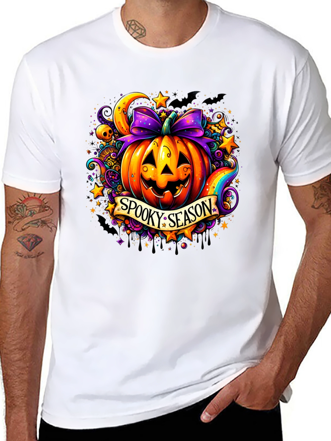Spooky Season Pumpkin Graphic Tee