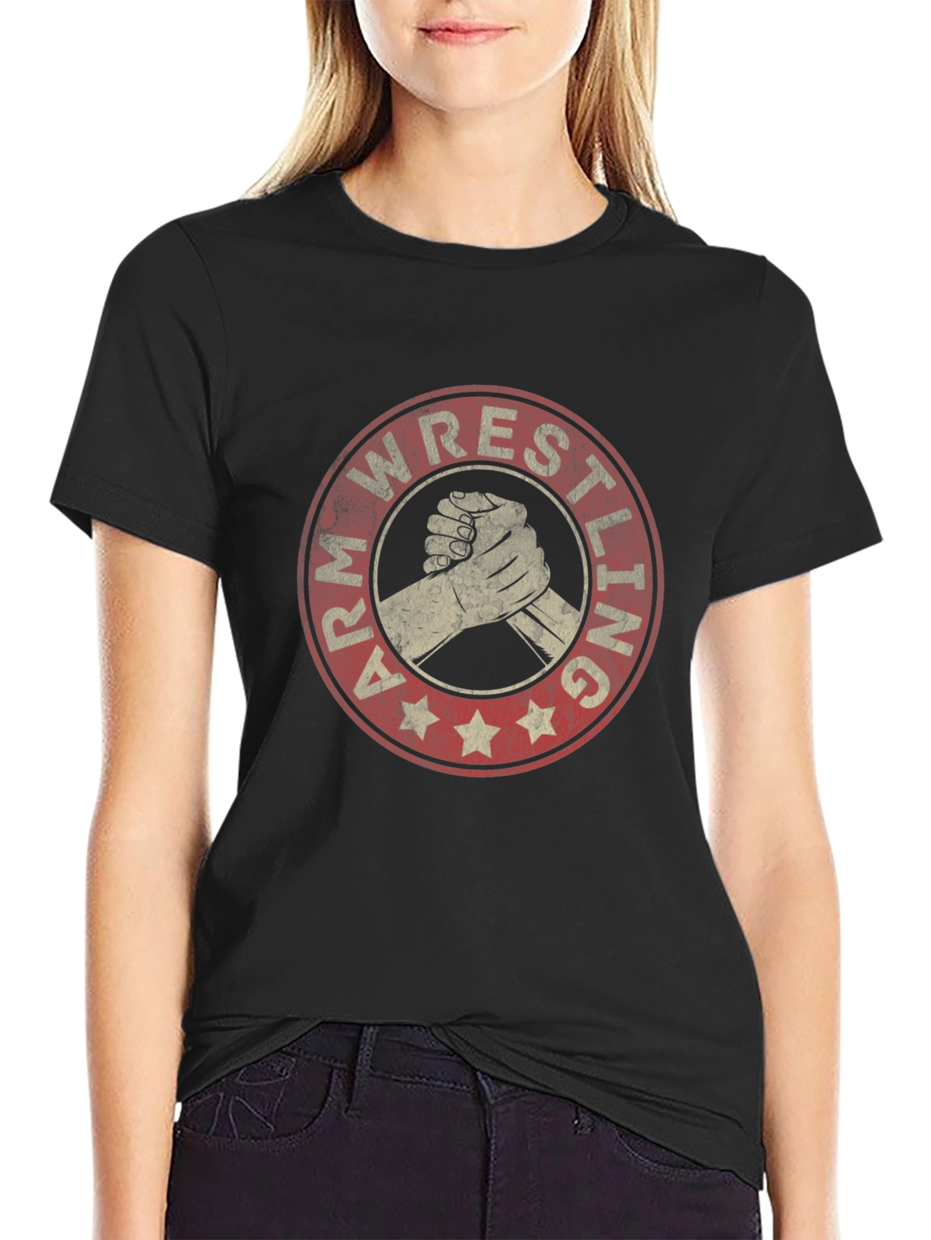 Arm Wrestling Graphic T-Shirt
