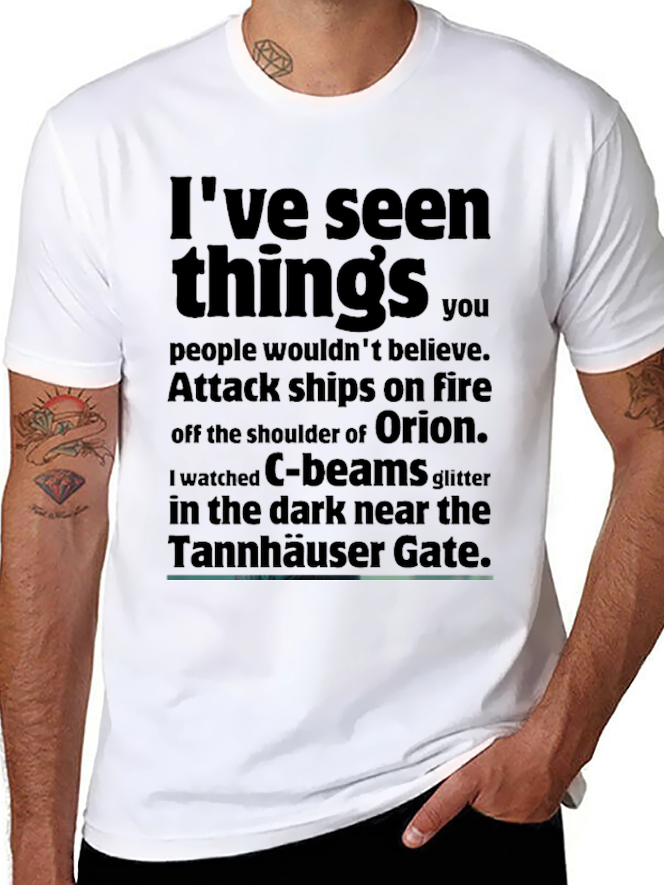 Sci-Fi T-Shirt: Ive Seen Things...