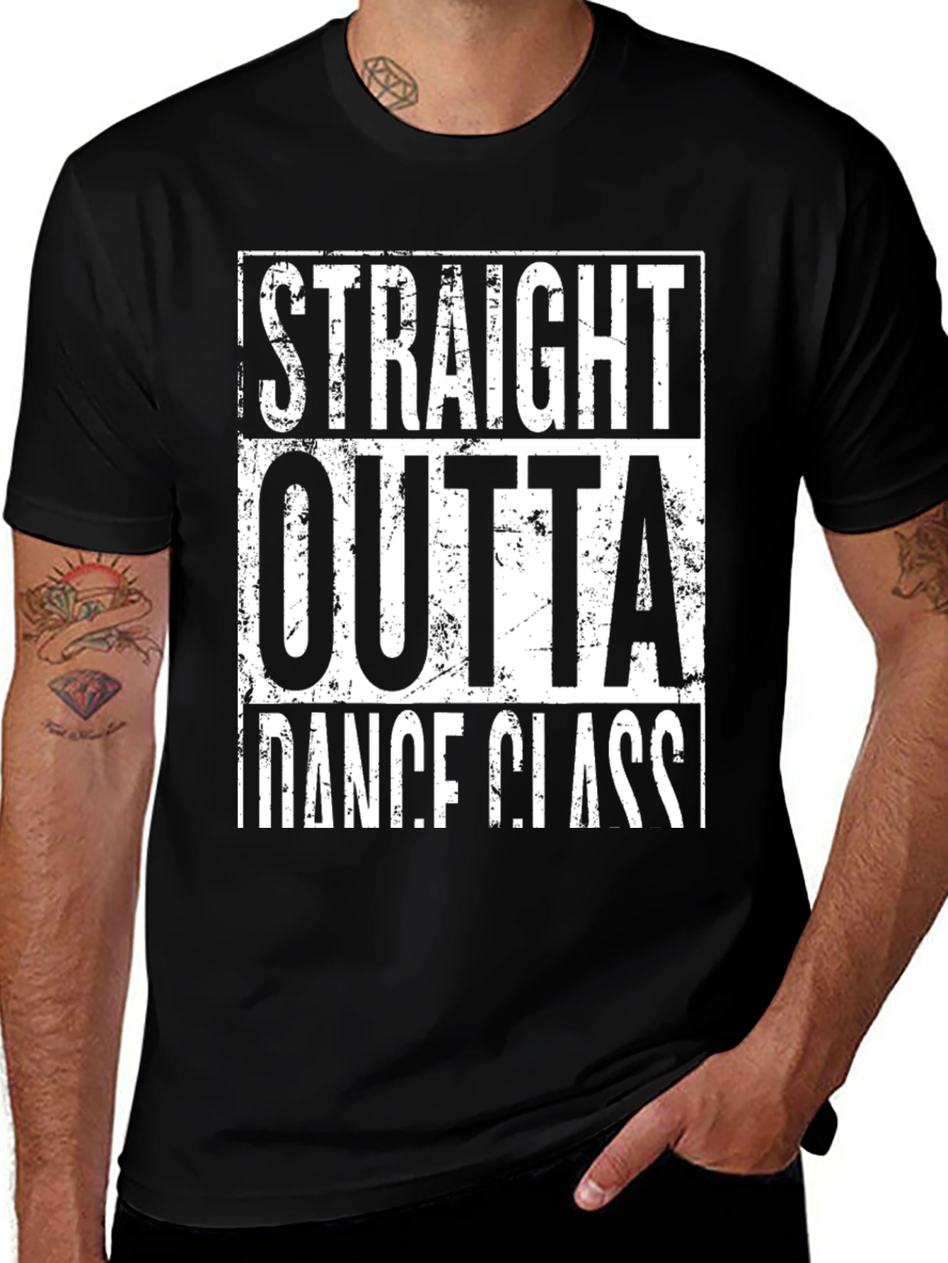 Straight Outta Dance Class Graphic Tee