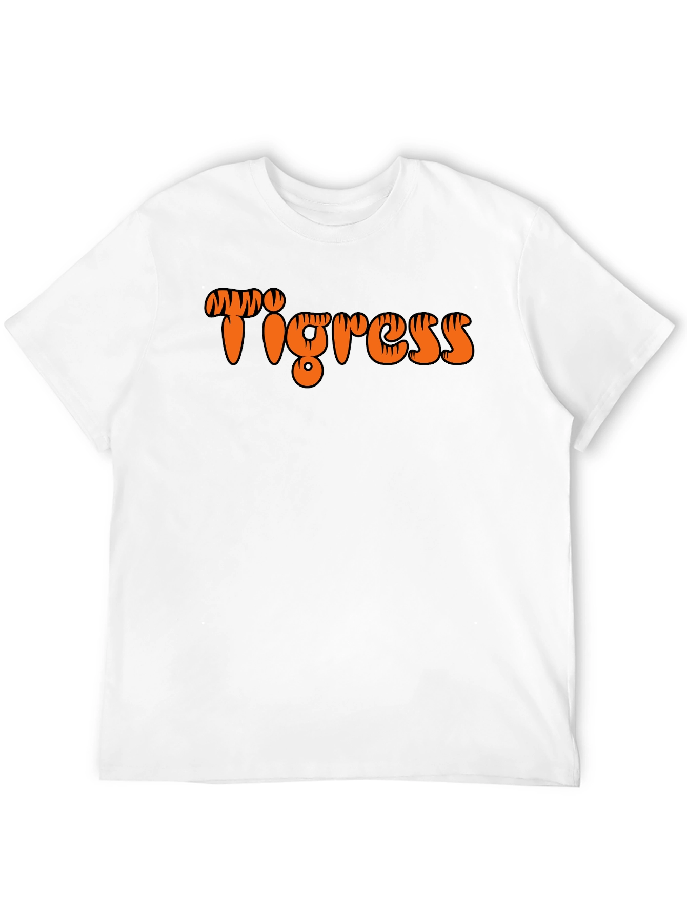 Tigress Graphic Black T-Shirt