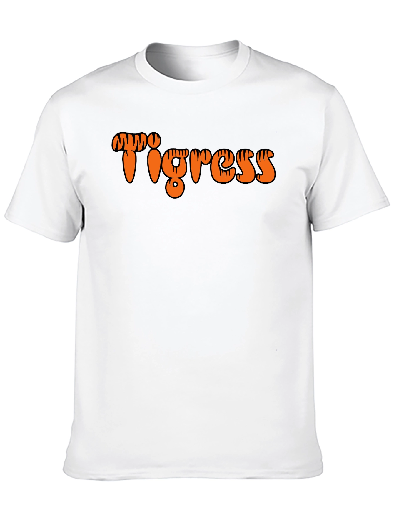 Tigress Graphic Black T-Shirt