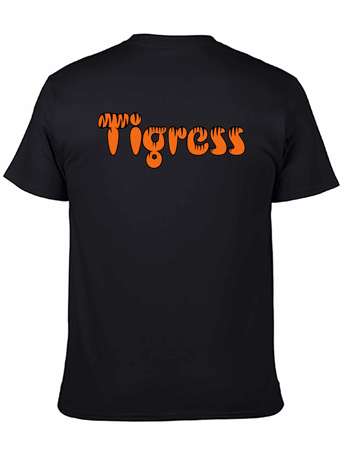Tigress Graphic Black T-Shirt