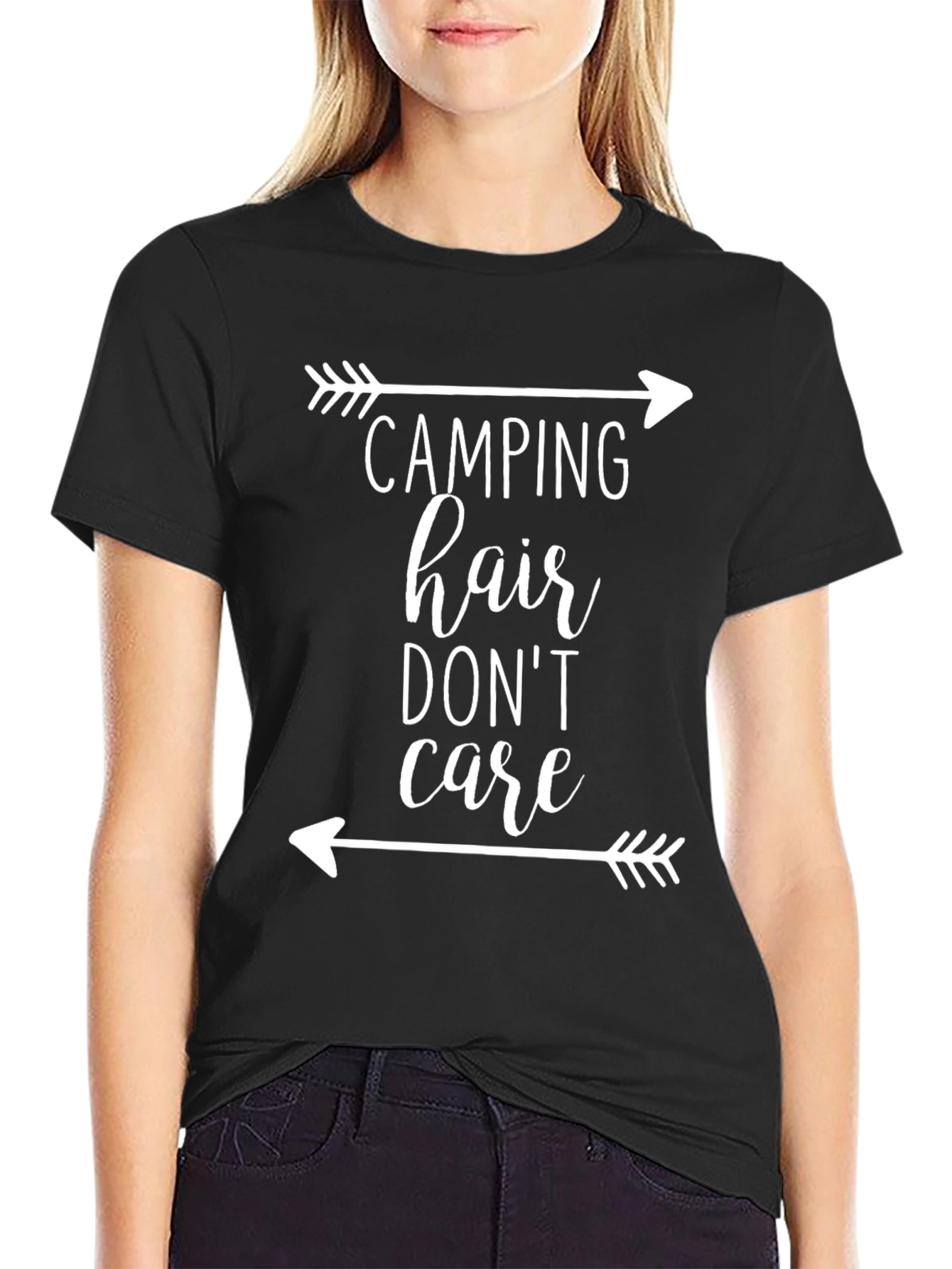 Camping Hair Dont Care T-Shirt