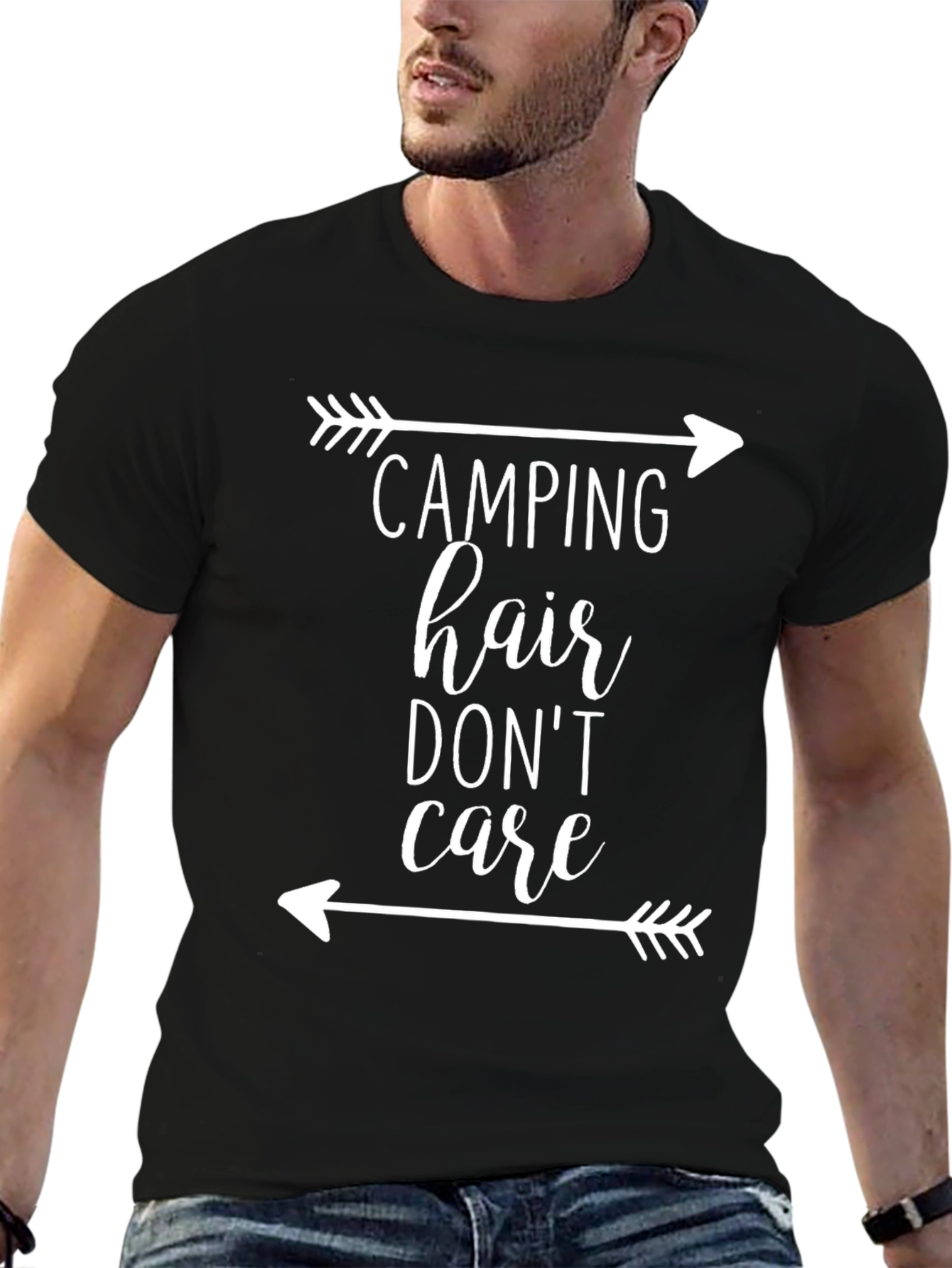 Camping Hair Dont Care T-Shirt