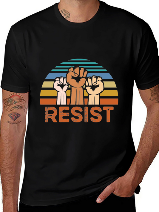 Resist Fist Graphic Tee - Equality & Solidarity