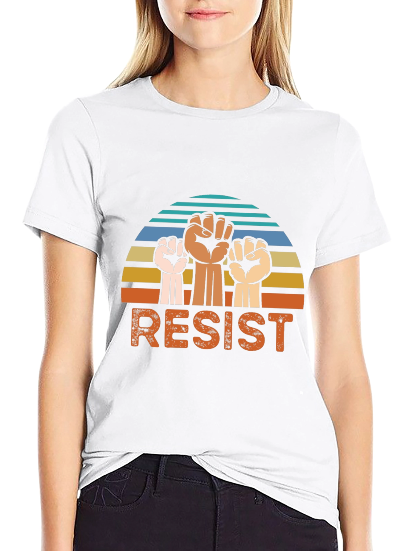 Resist Fist Graphic Tee - Equality & Solidarity