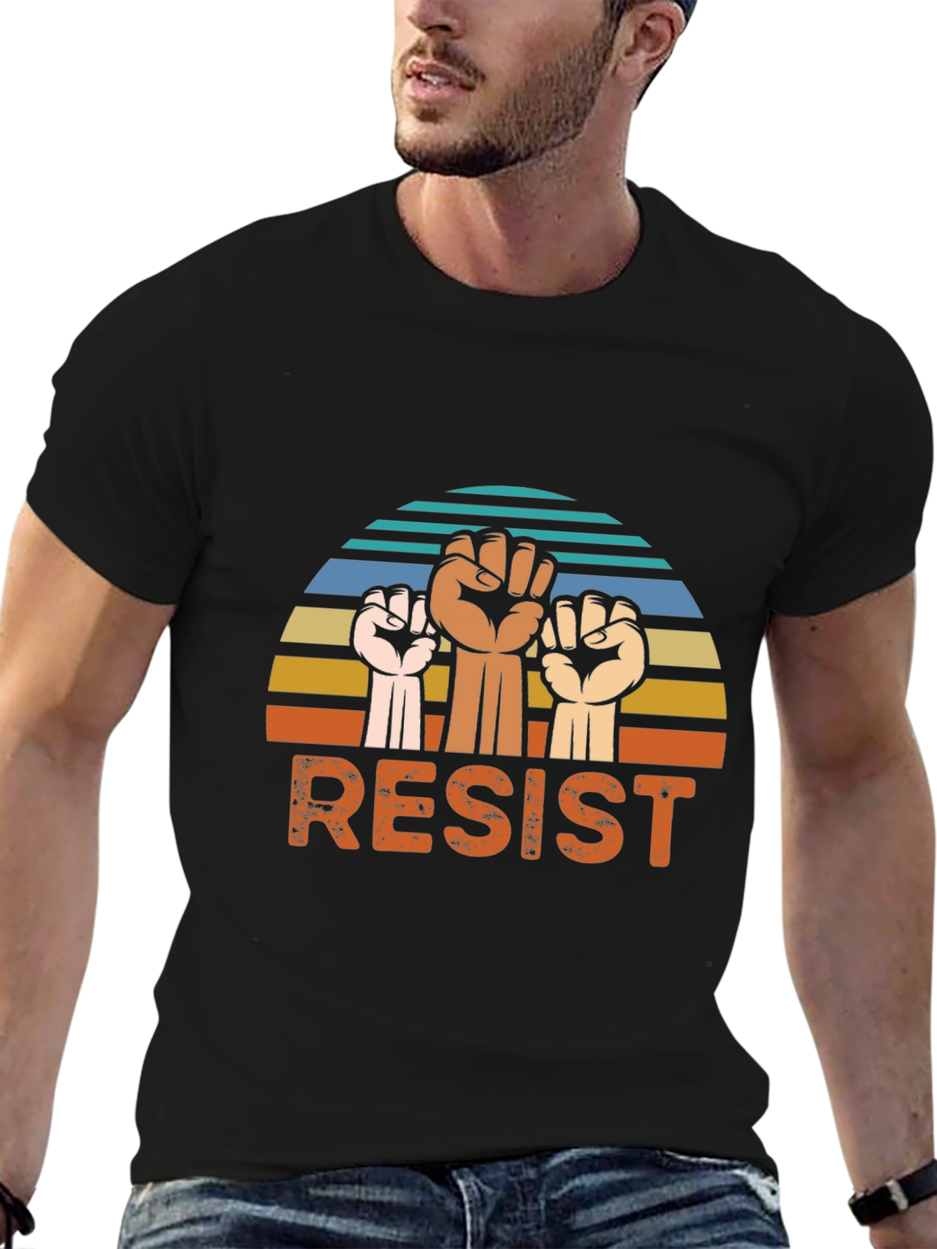Resist Fist Graphic Tee - Equality & Solidarity