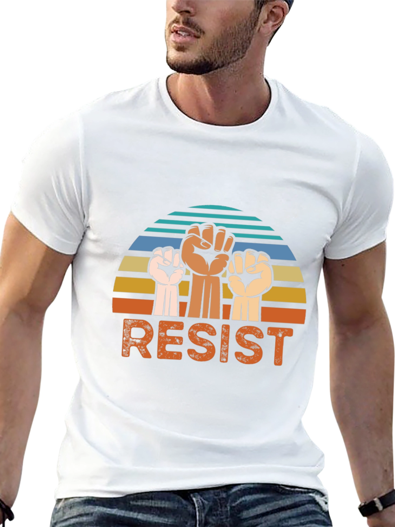Resist Fist Graphic Tee - Equality & Solidarity