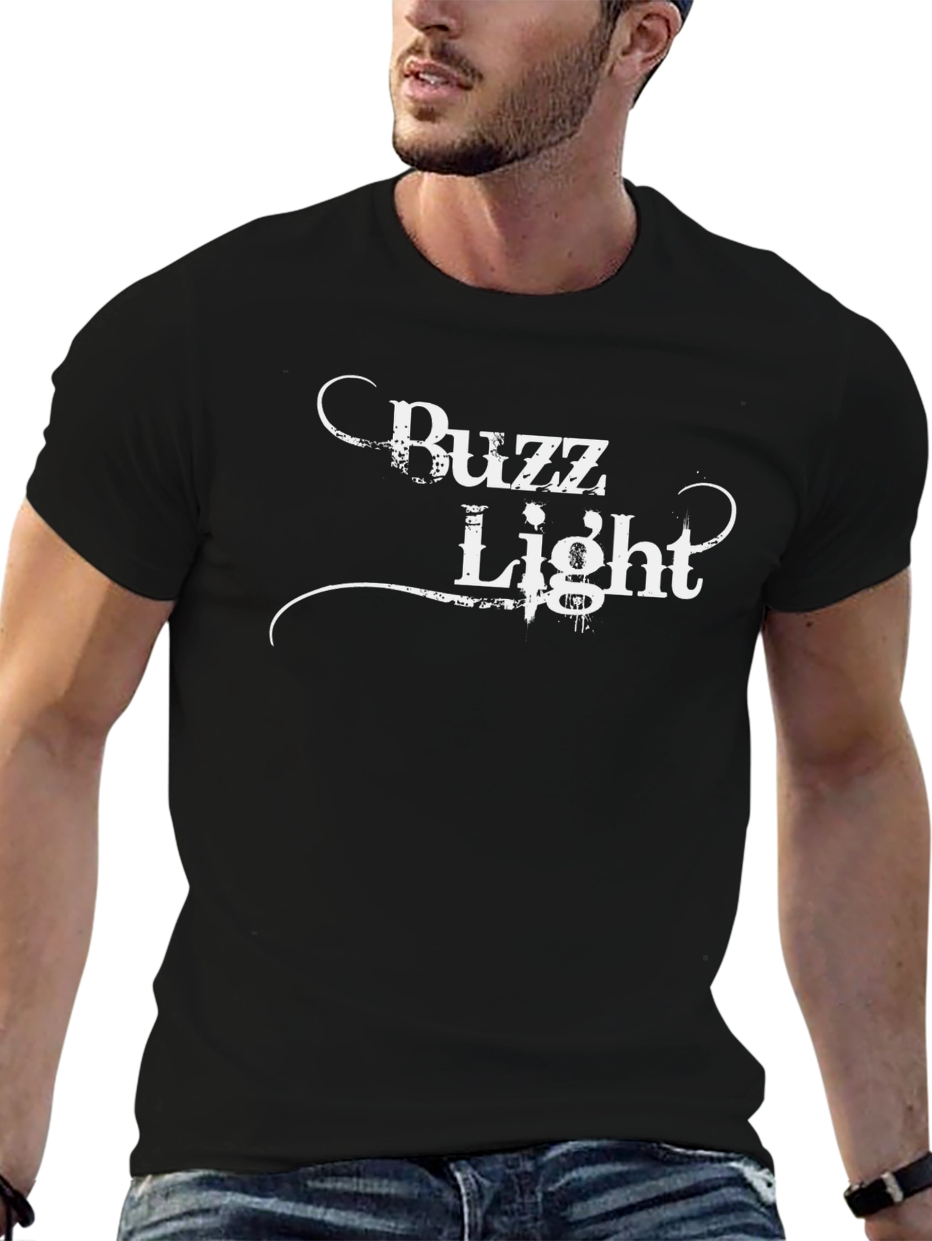 Buzz Light T-Shirt - Distressed Graphic Tee